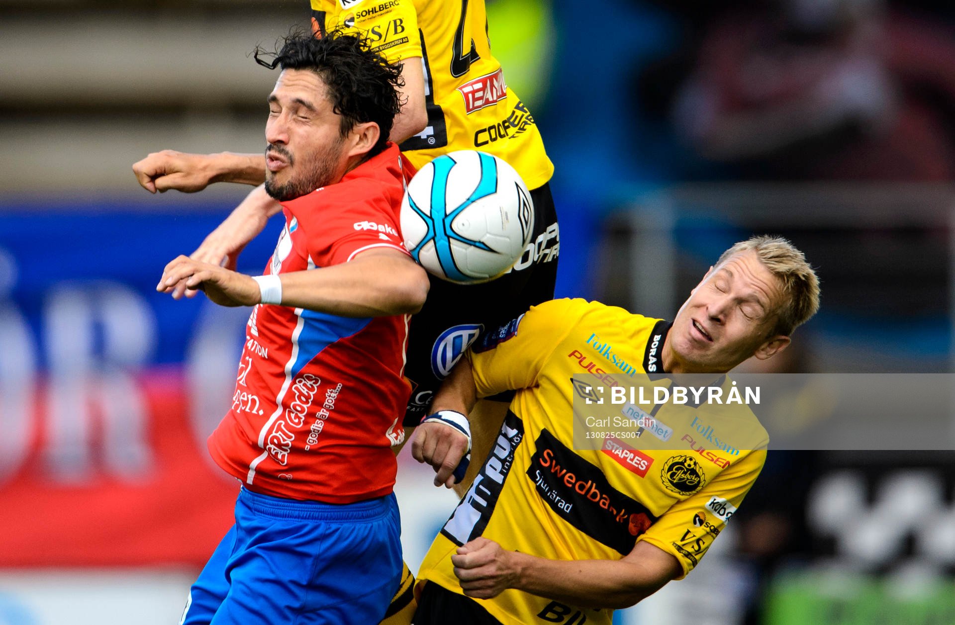 Nickduell mellan Östers Pablo Pinones Arce och Elfsborgs