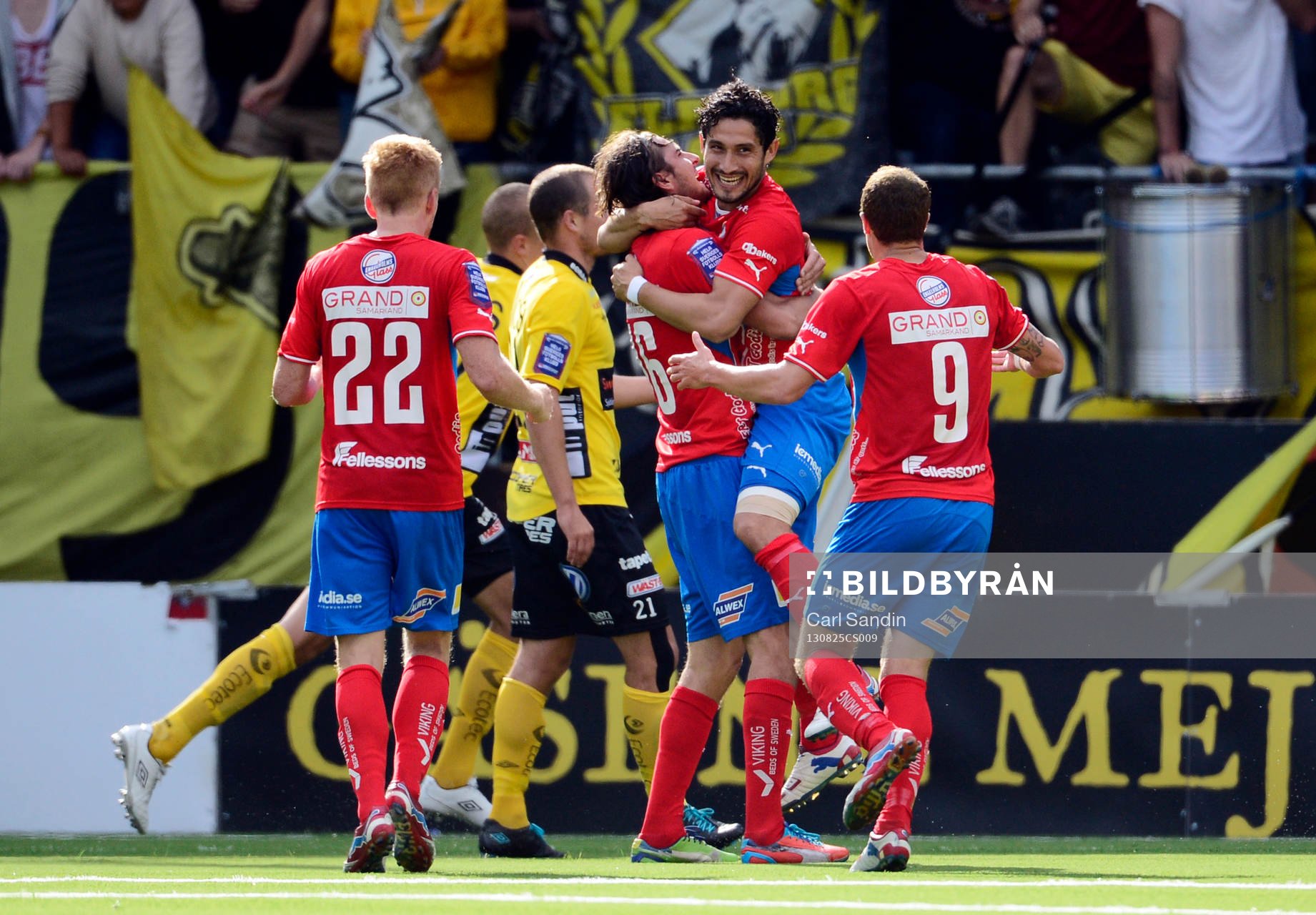 Östers Pablo Pinones Arce jublar