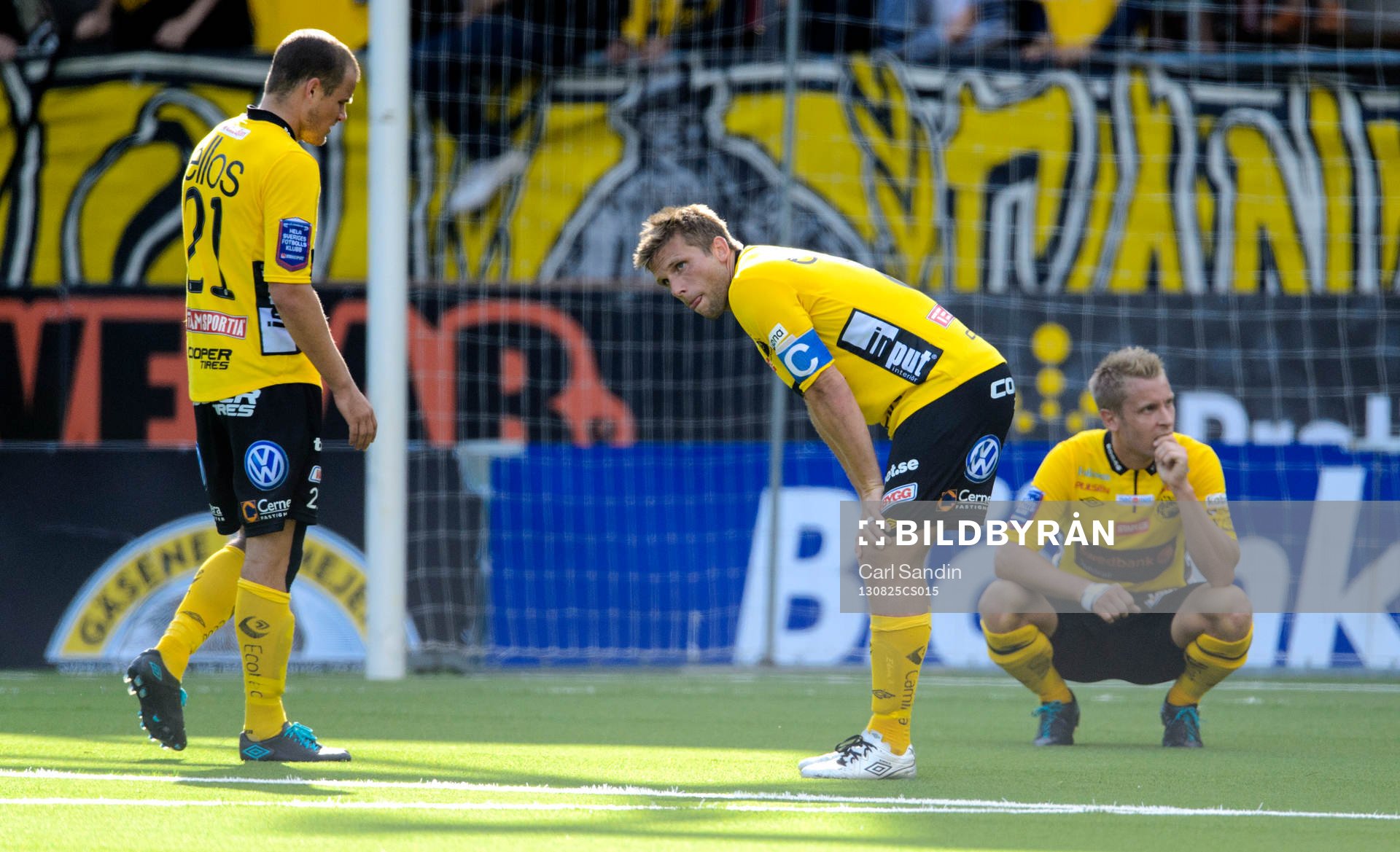Elfsborgs Anders Svensson och Andreas Klarström deppar