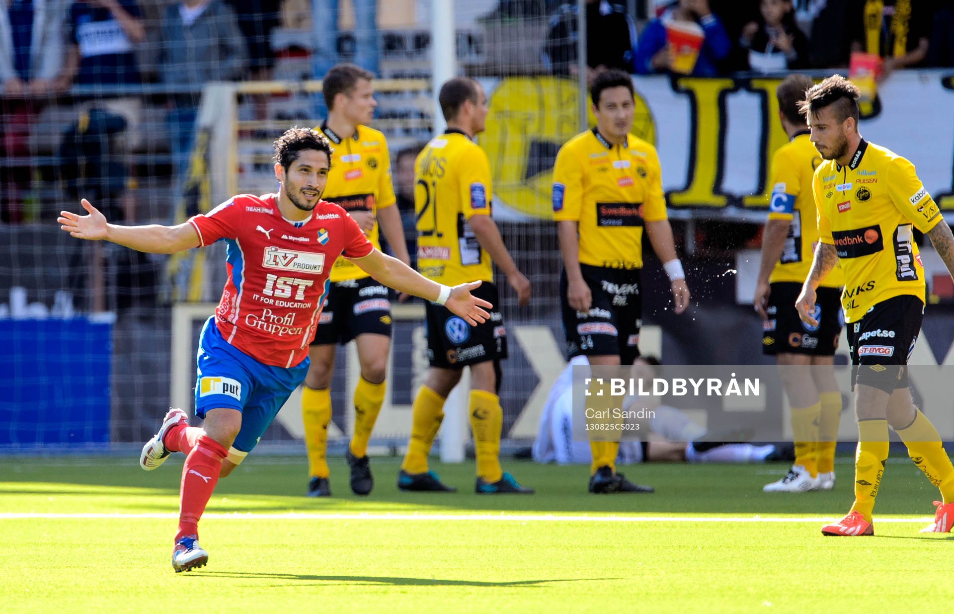 Östers Pablo Pinones Arce jublar