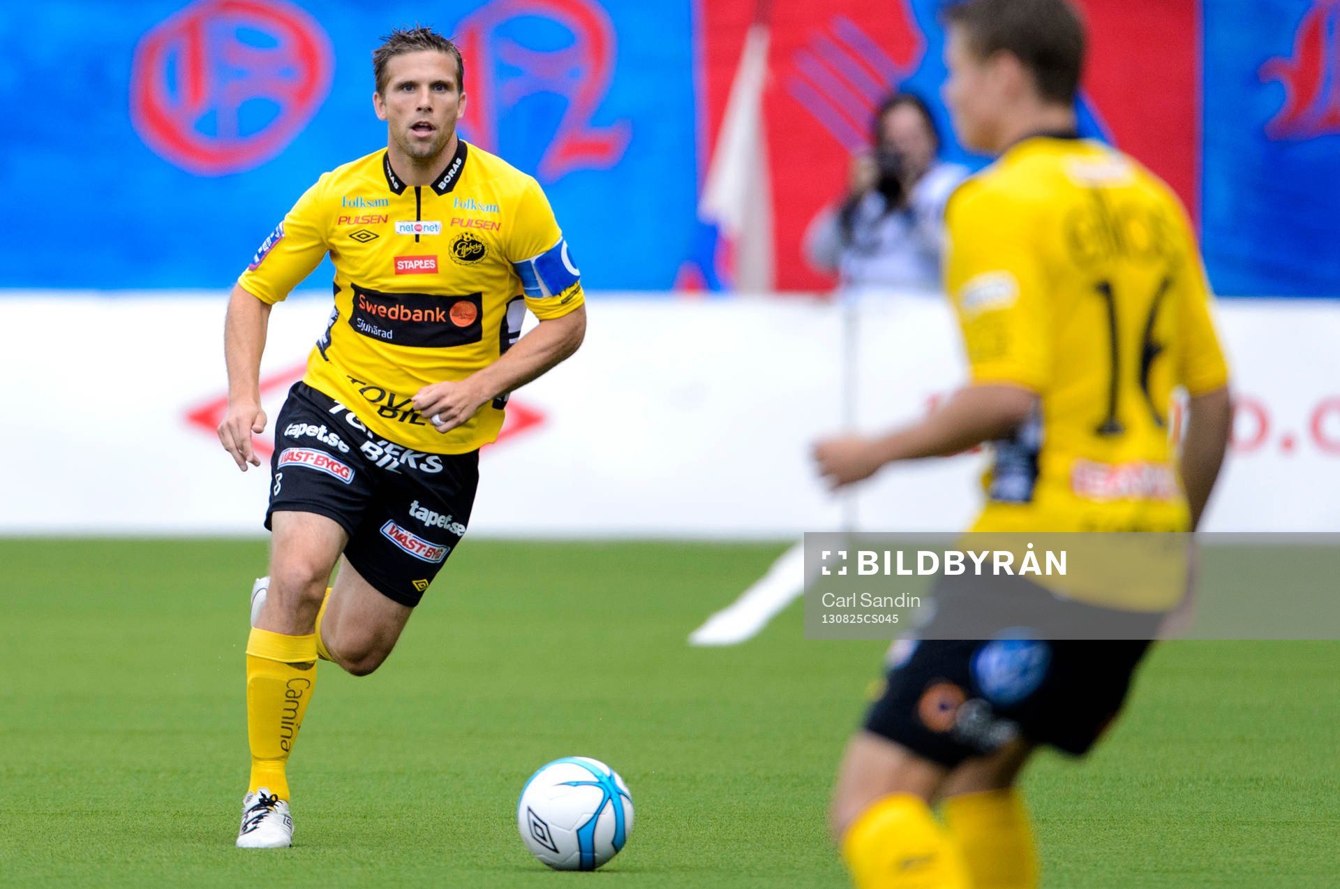 Elfsborgs Anders Svensson med bollen