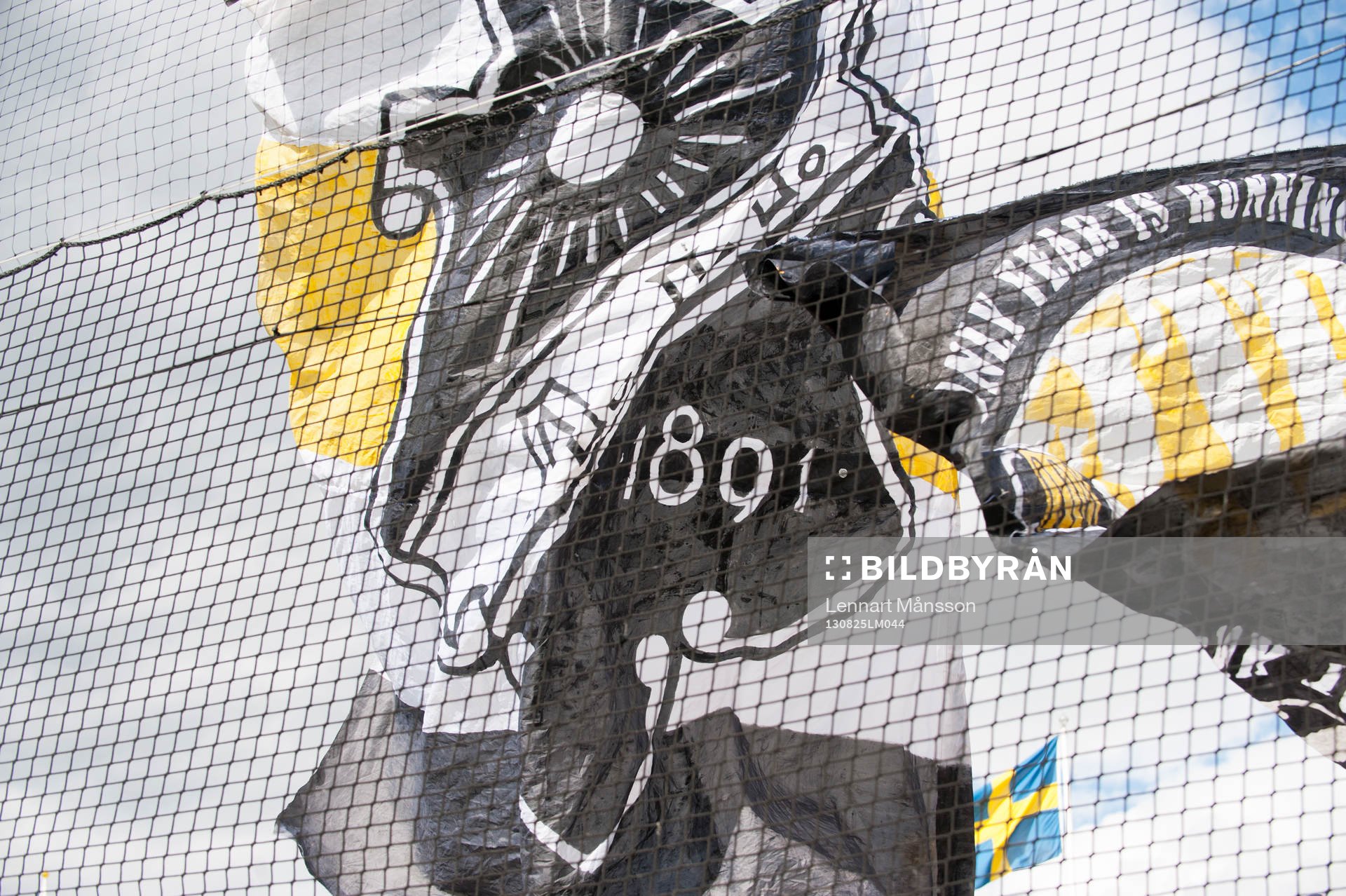 Supporter-flagga, AIK-flagga