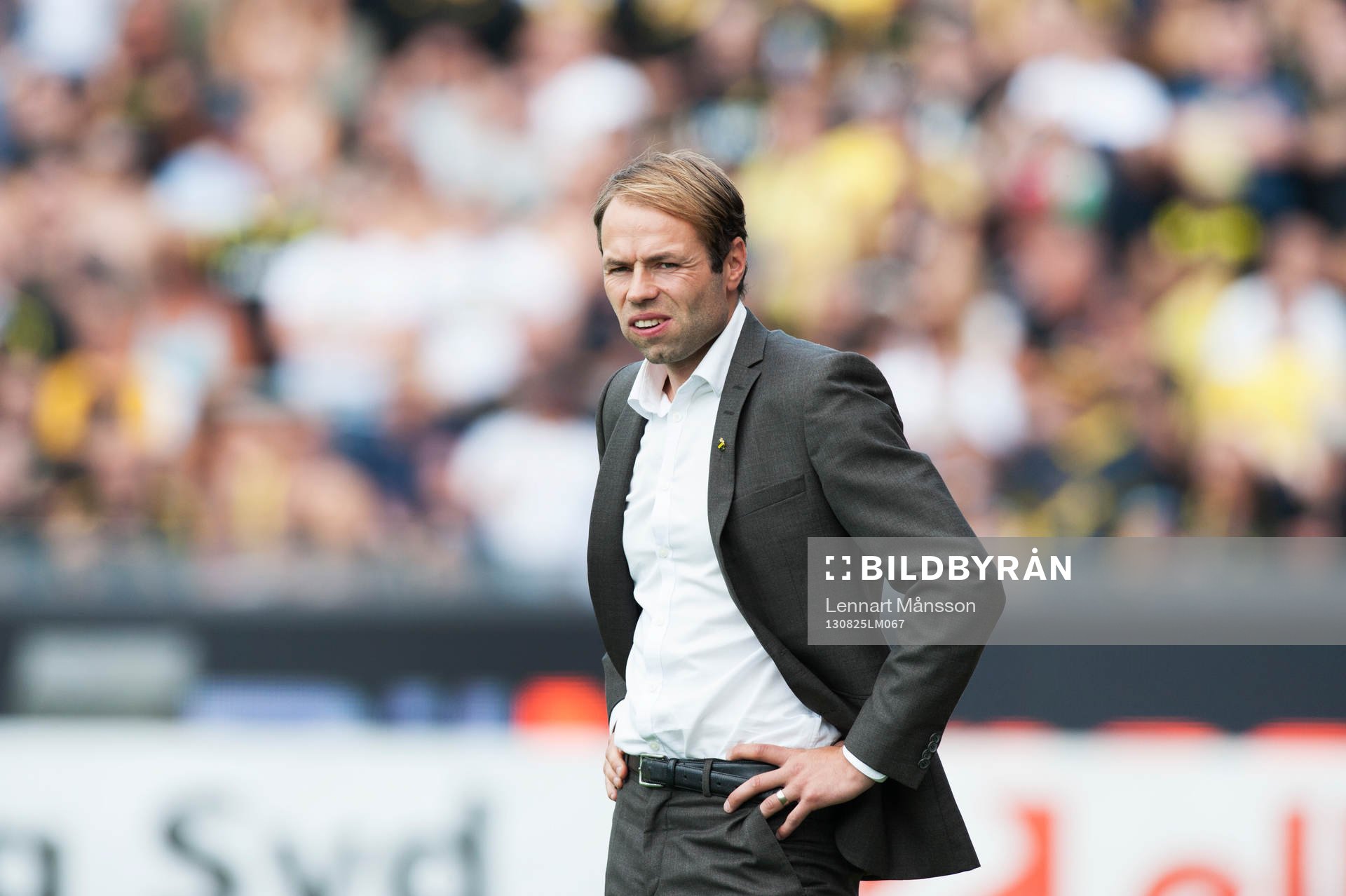 Andreas Alm, tränare, AIK,  i
