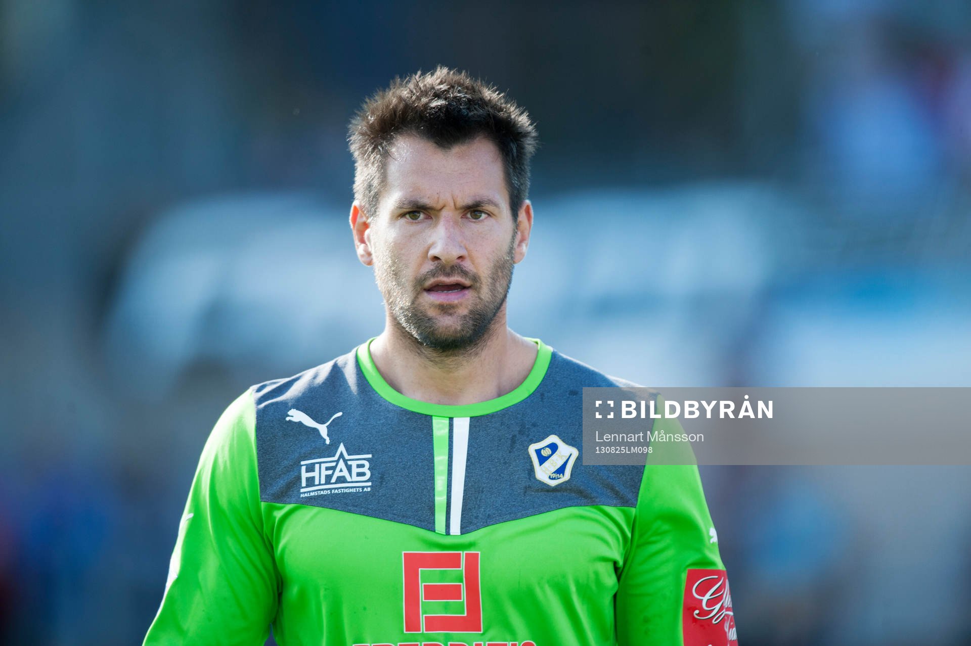 Stojan Lukic, målvakt, Halmstad, i