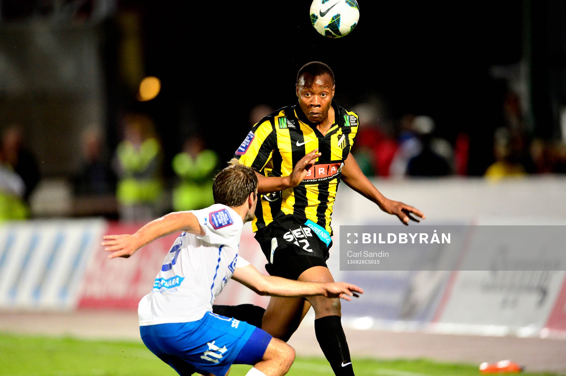 Häckens Carlos Strandberg nickar