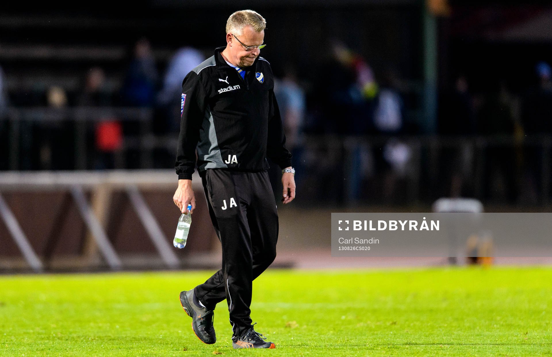 Norrköpings tränare Jan Andersson deppar