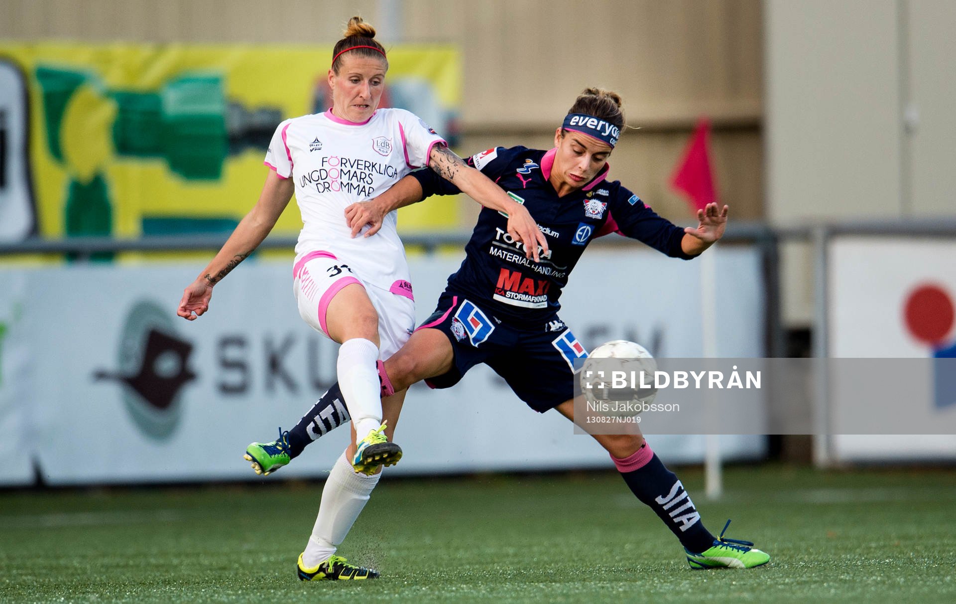 LdB FC Malmös Anja Mittag och Linköpings Renée Slegers