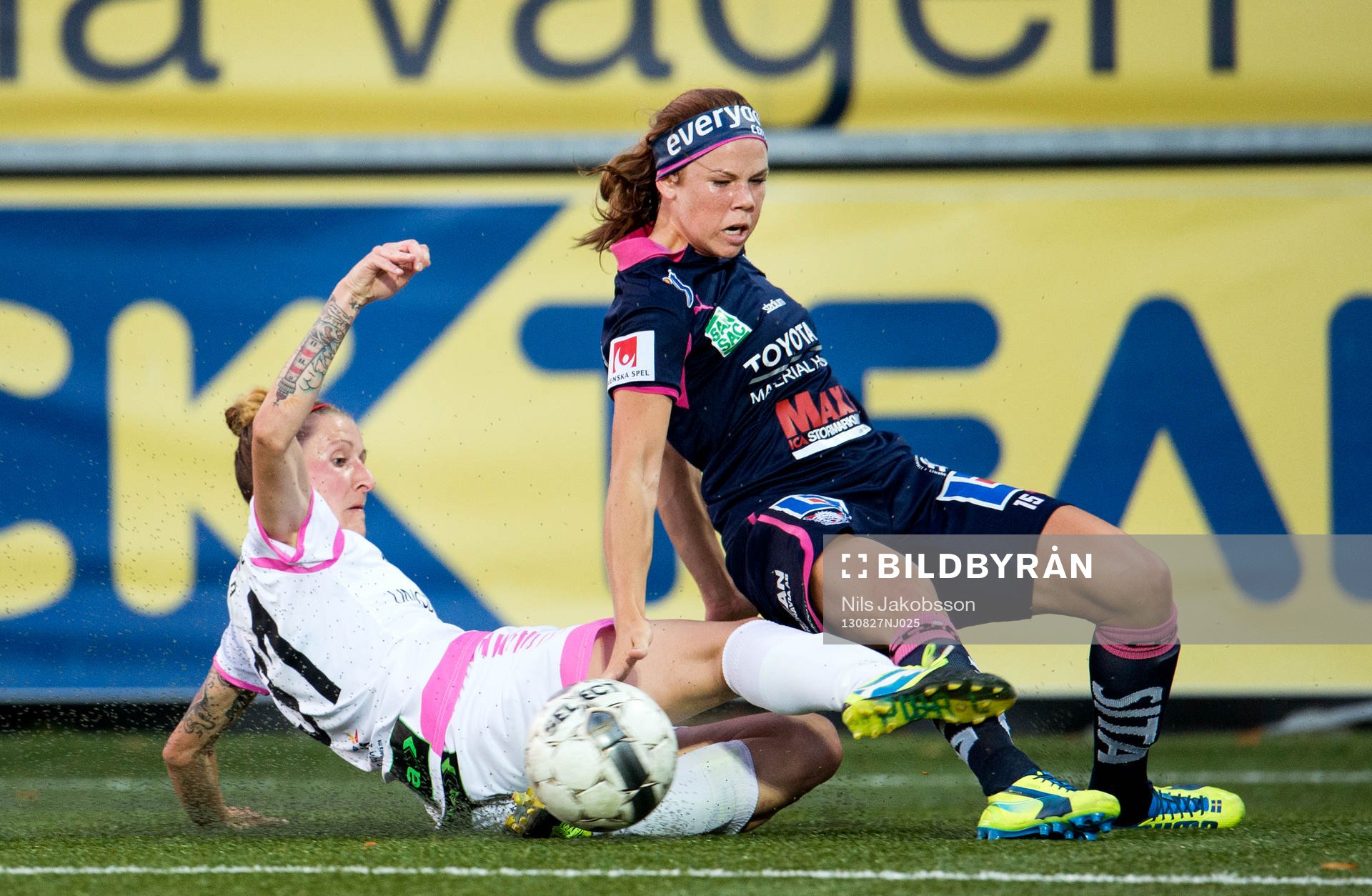 LdB FC Malmös Anja Mittag och Linköpings Jessica