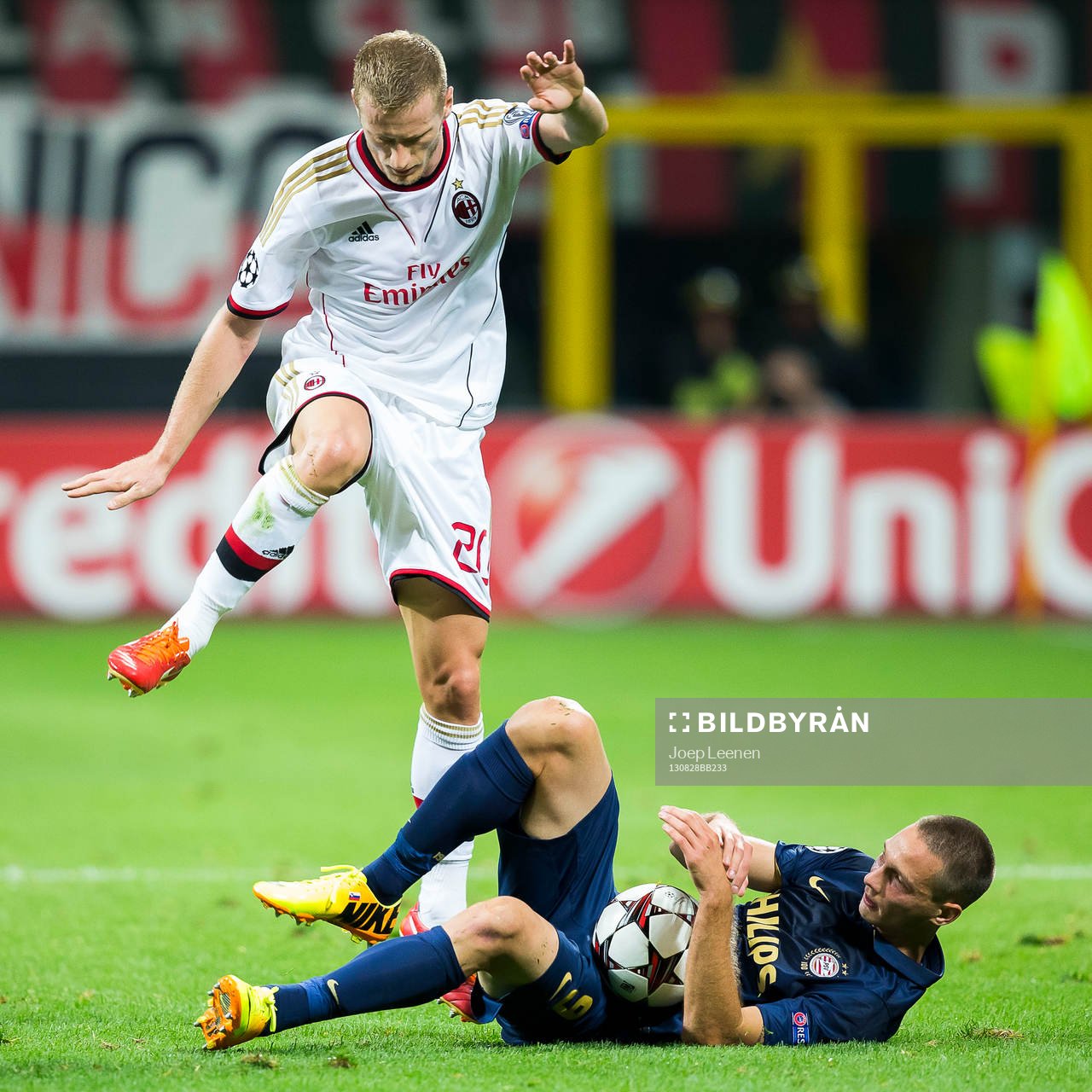 MILAAN, AC Milan - PSV, voetbal, kwalificatie Champions