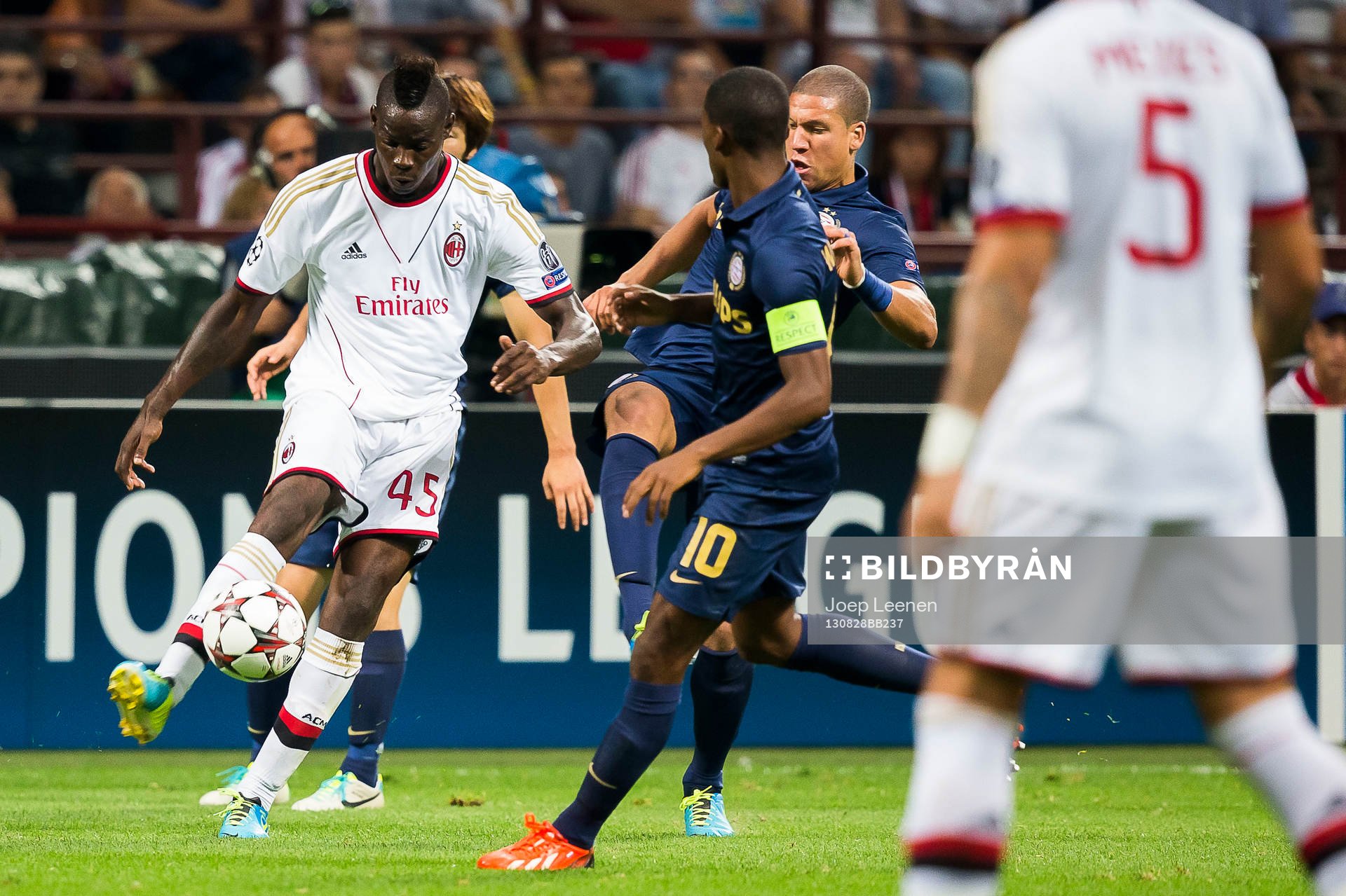 MILAAN, AC Milan - PSV, voetbal, kwalificatie Champions