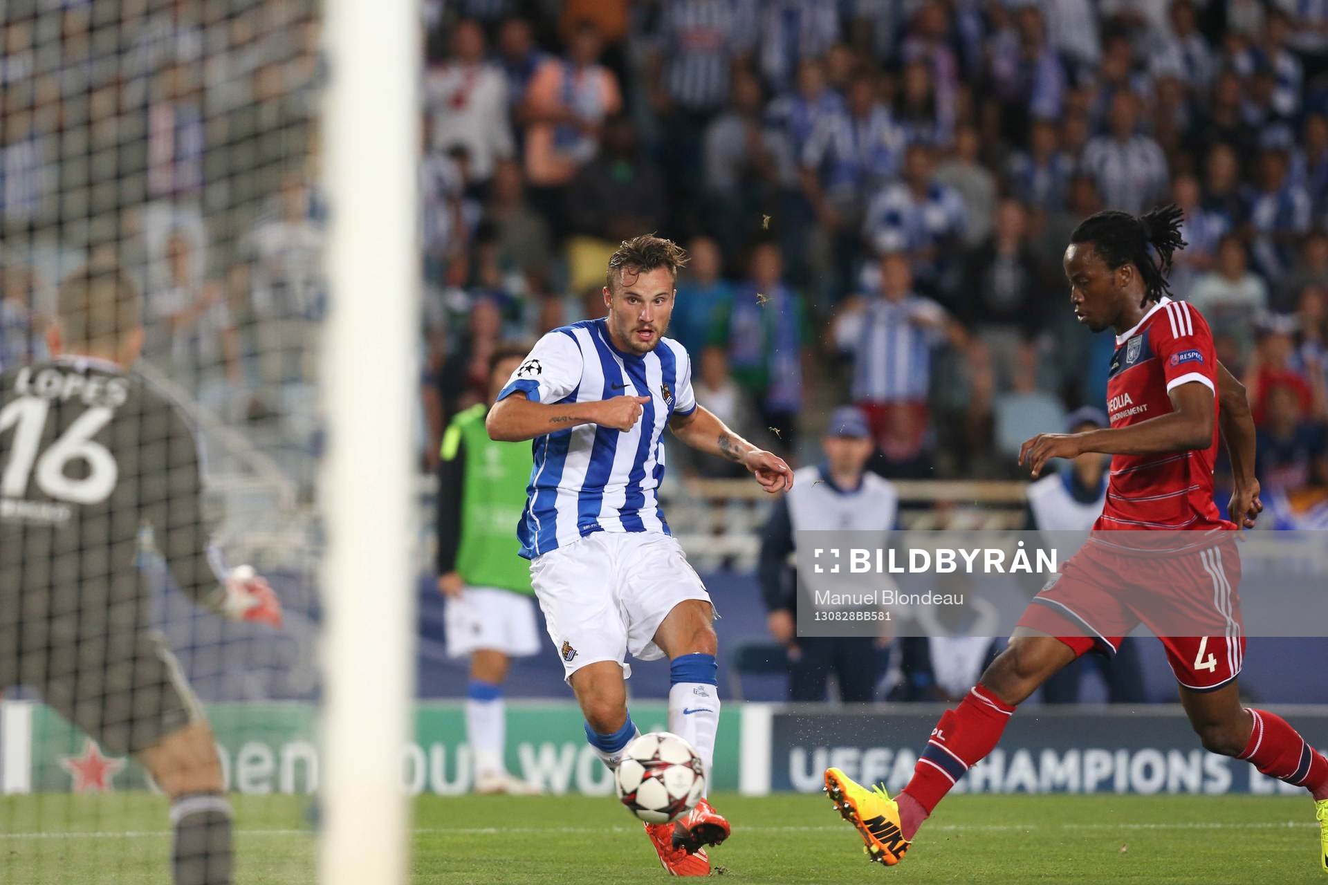 Fotboll, Kval till Champions League, Real Sociedad -