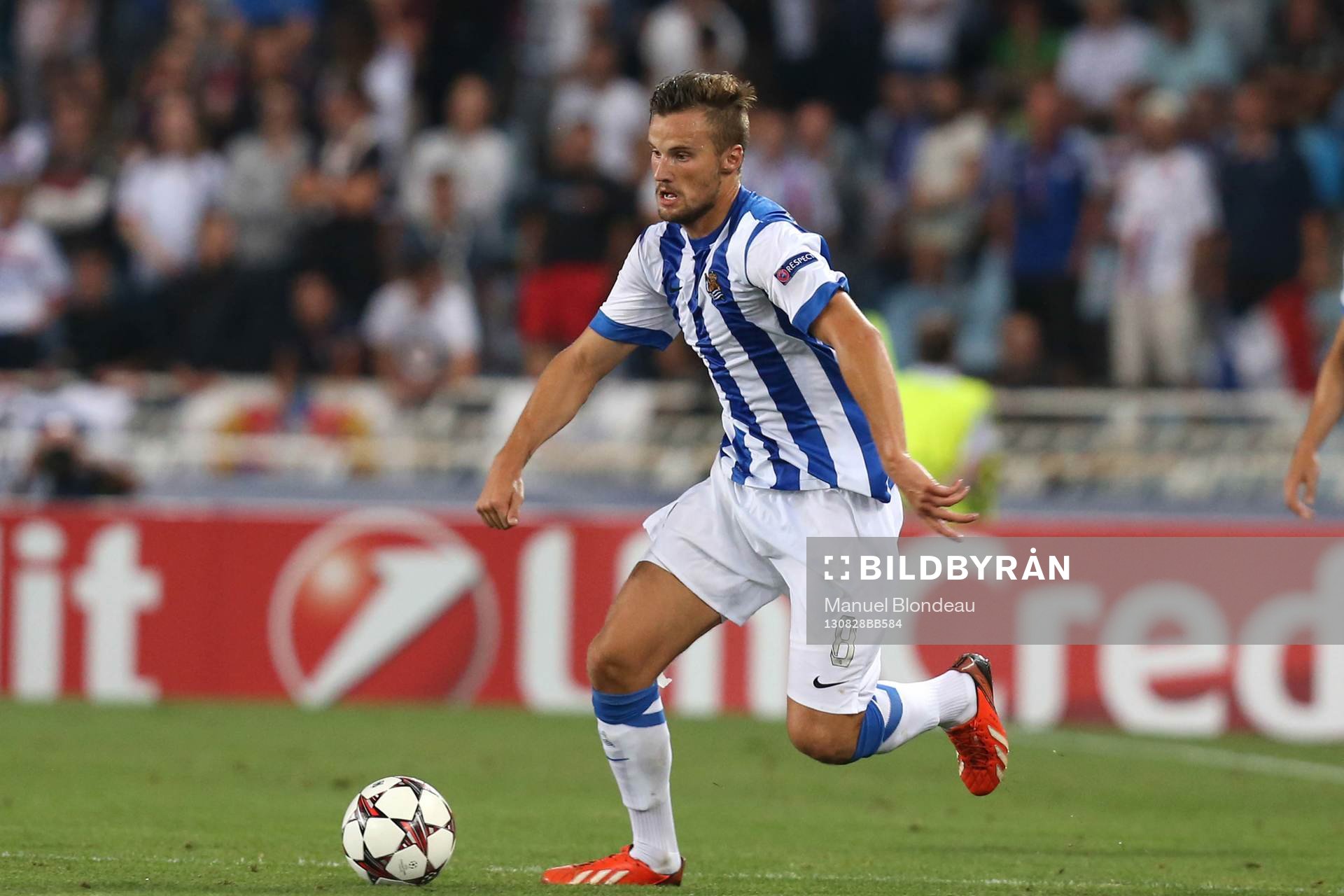 Fotboll, Kval till Champions League, Real Sociedad -
