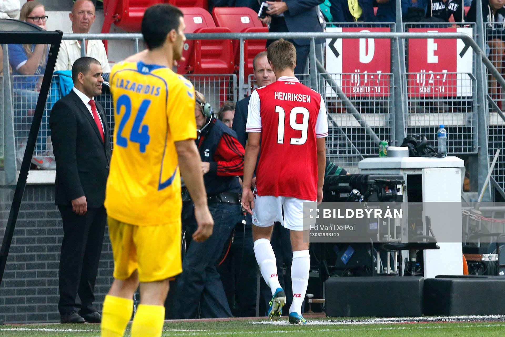 ALKMAAR - 29-08-2013 - Europa League, AZ - Atromitos FC,