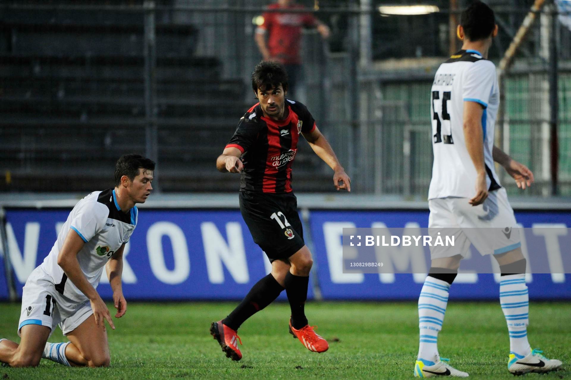  Fotboll, Kval till Europa League, Nice - Apollon Limassol: Dario Cvitanich - 29.08.2013 - Nice /  Apollon Limassol - Europa League 2013