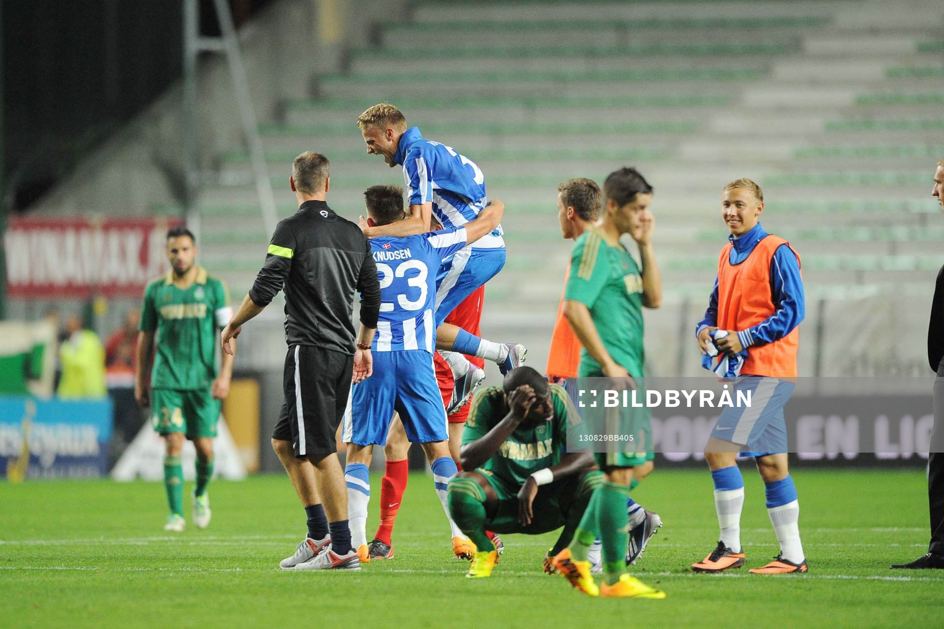 Fotboll, Kval till Europa League, Saint Etienne - Esbjerg