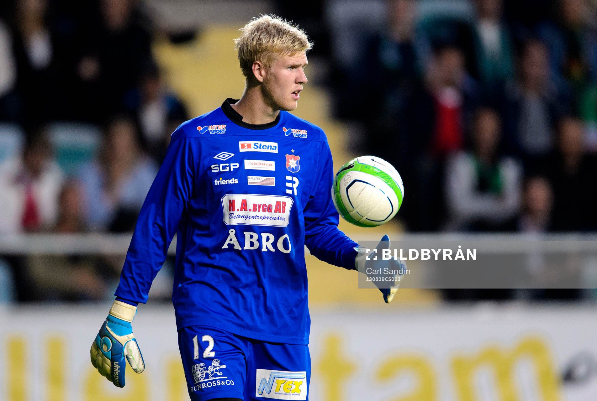 Örgrytes målvakt Fredrik Andersson