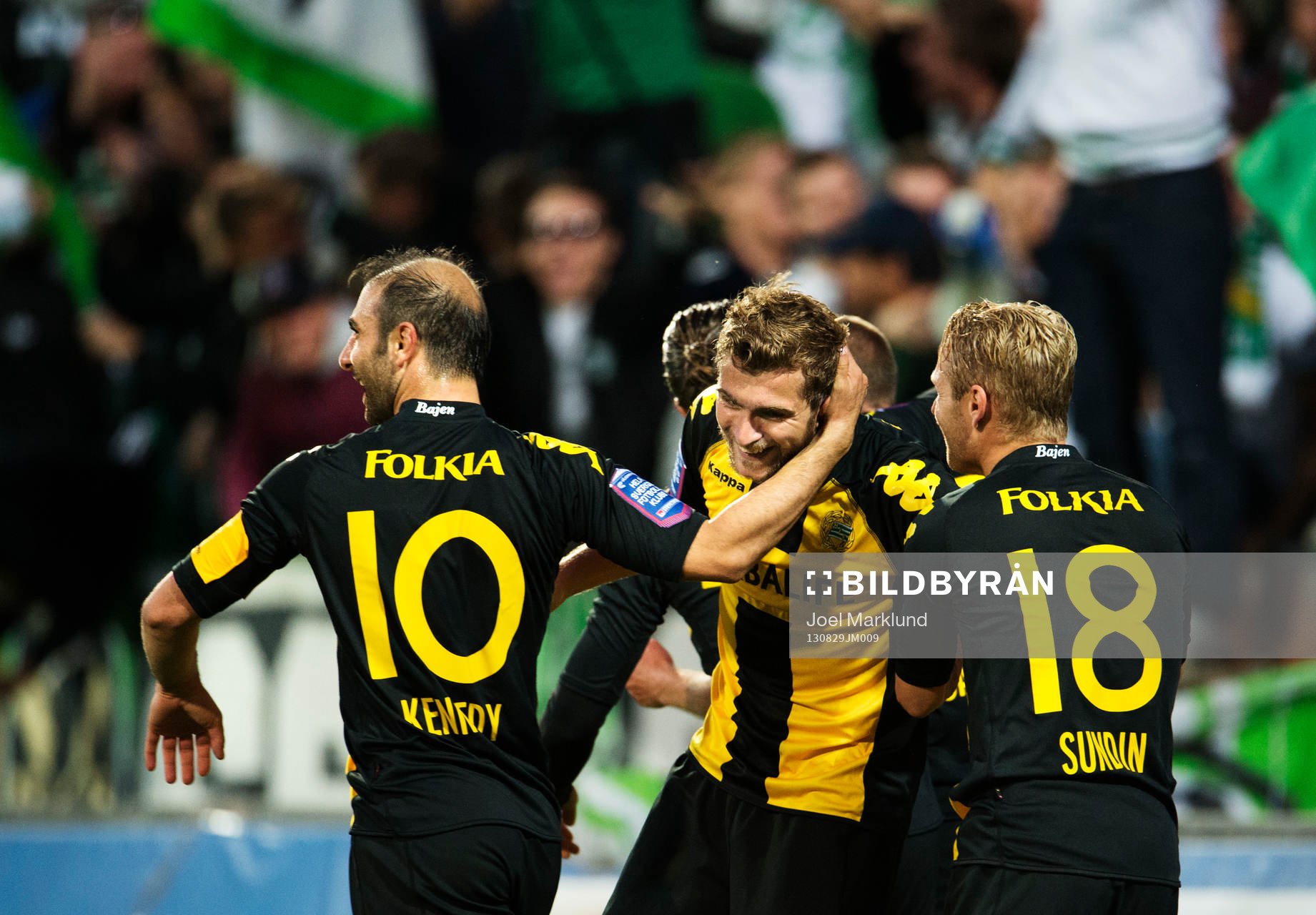 Hammarbys Kennedy Bakircioglu, Christophe Lallet och Erik