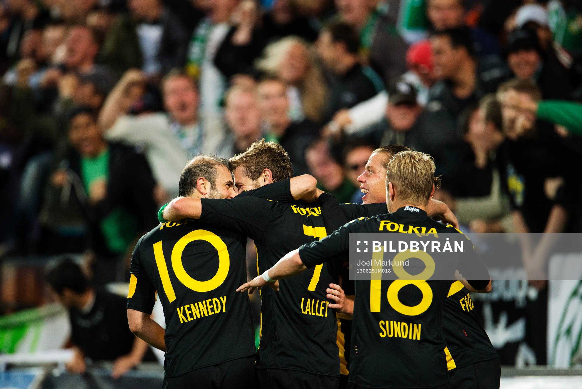 Hammarbys Kennedy Bakircioglu, Christophe Lallet, Erik