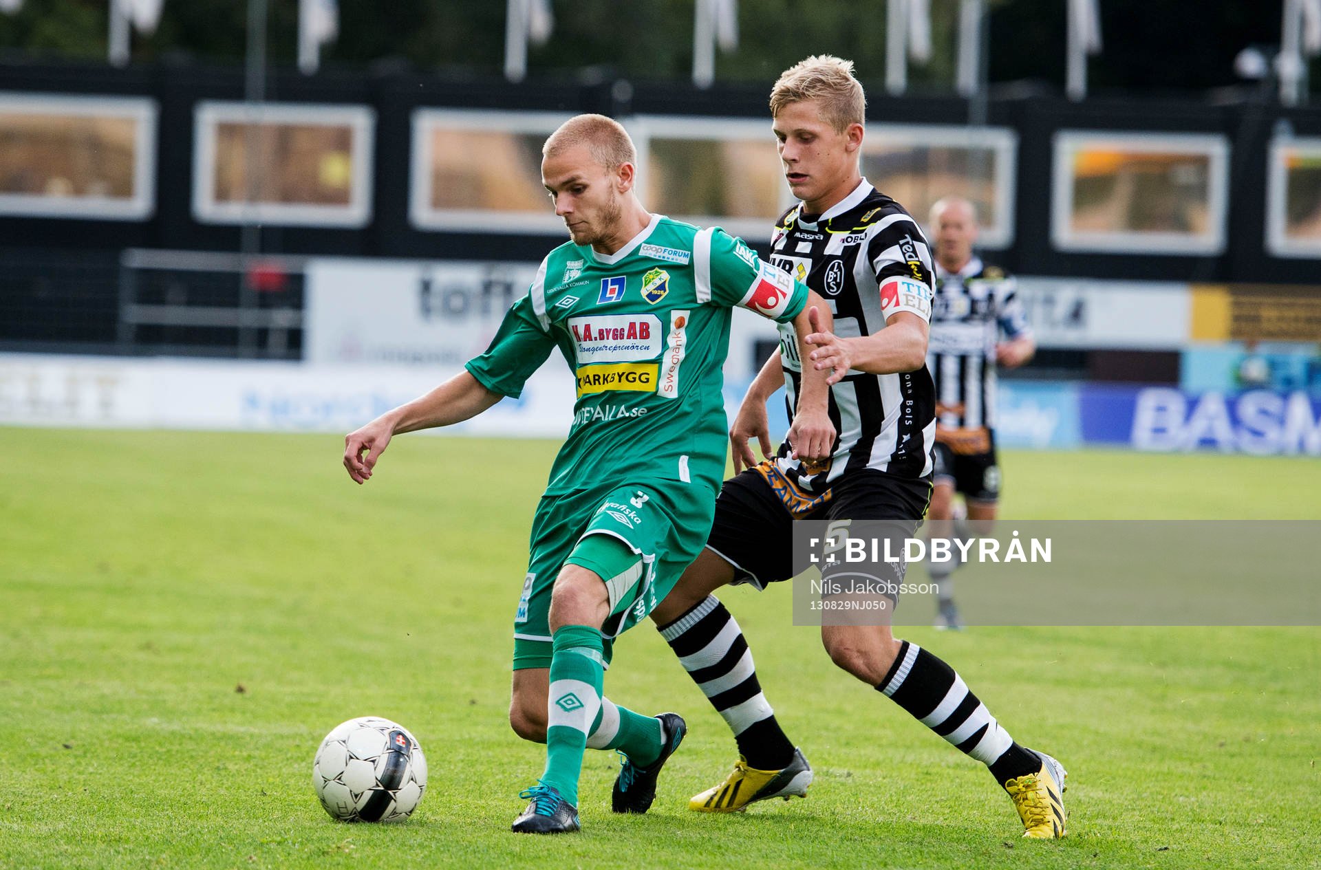 Ljungskiles Niclas Andersén och Landskrona BOIS Erik