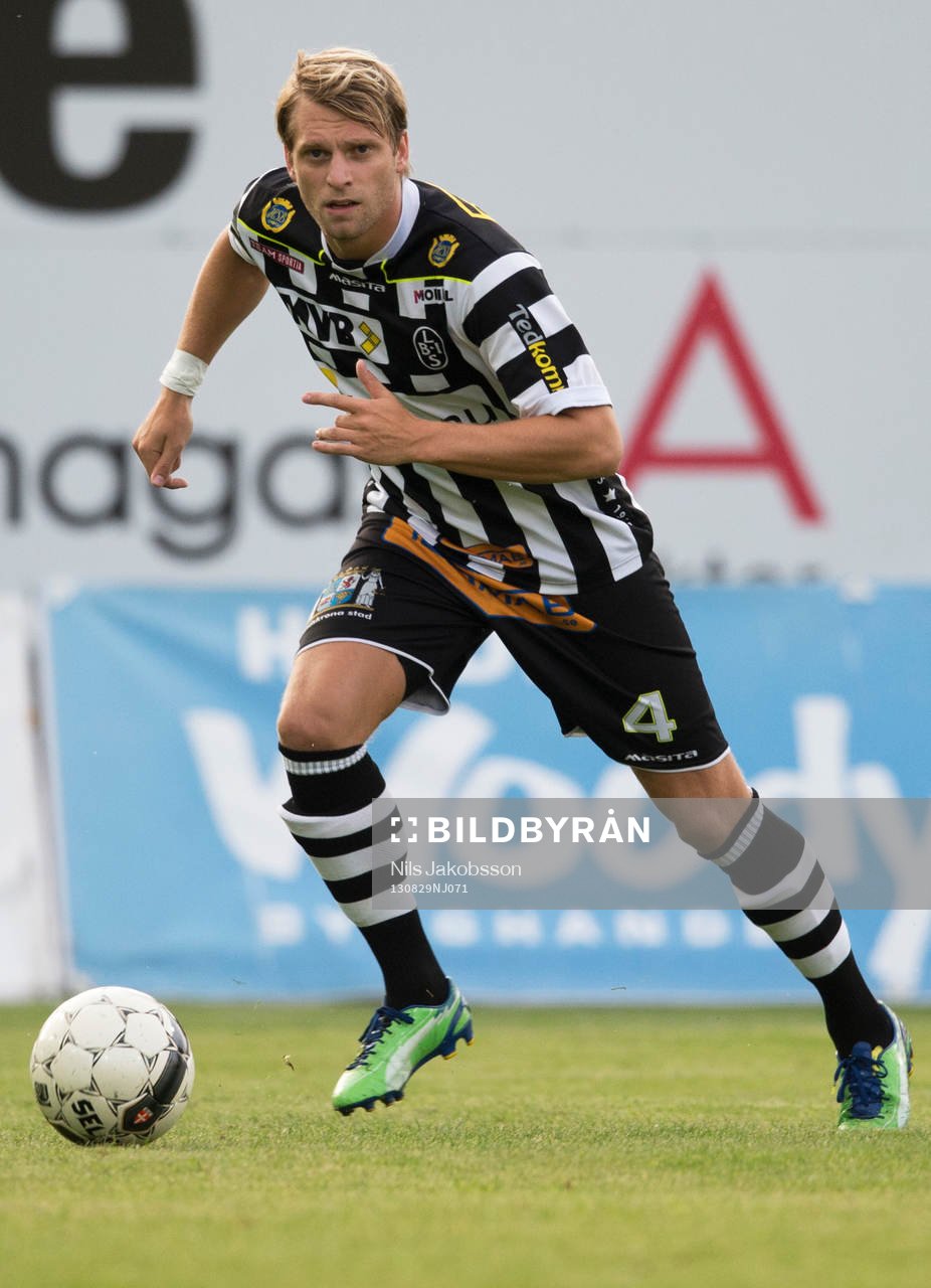 Martin Rudolfsson, Landskrona i fotbollsmatchen i
