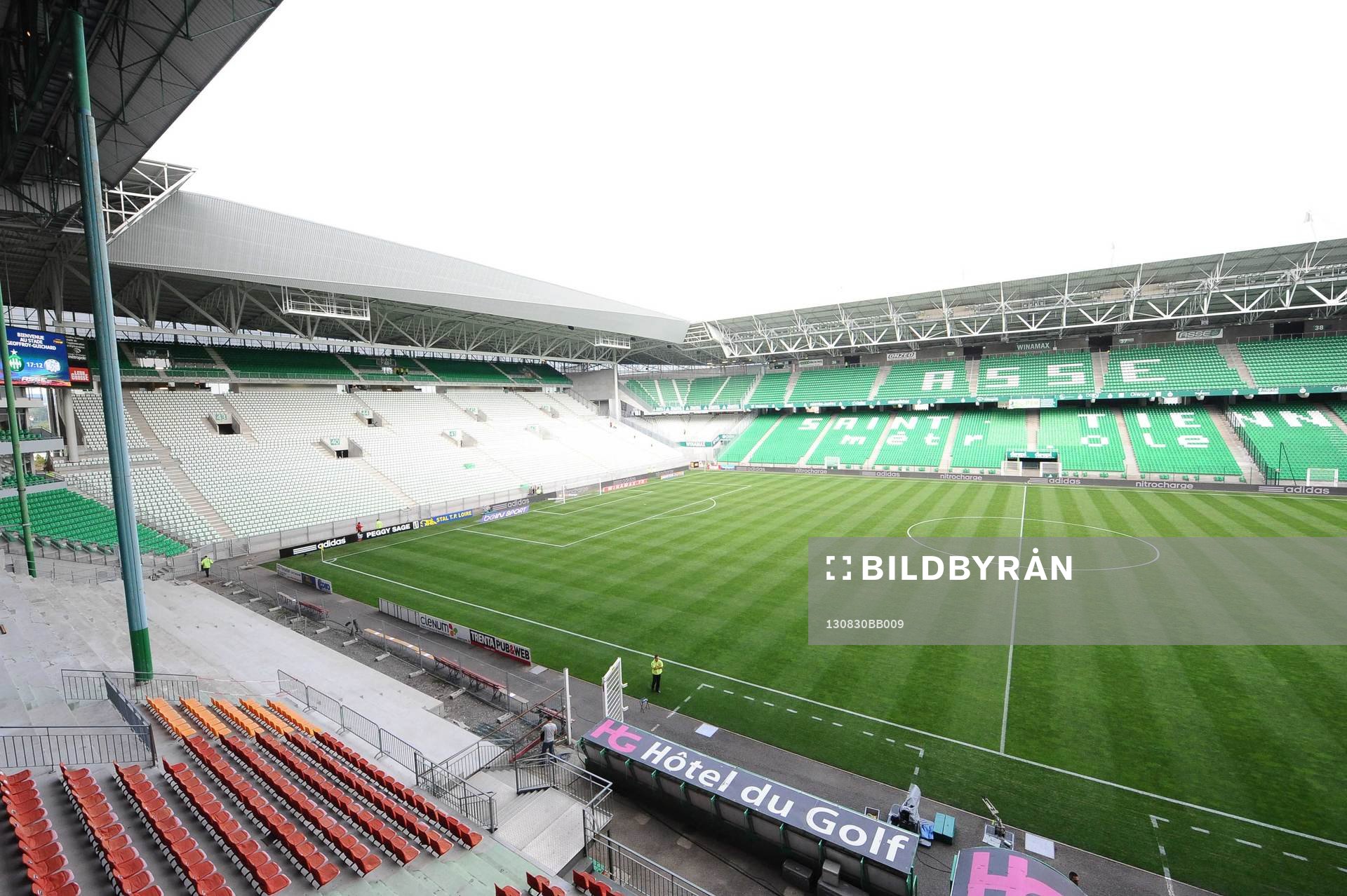 Fotboll, Kval till Europa League, Saint Etienne - Esbjerg FB: ILLUSTRATION / STADE GEOFFROY GUICHARD - 29.08.2013 - Saint Etienne / Esbjerg FB - Europa League 2013