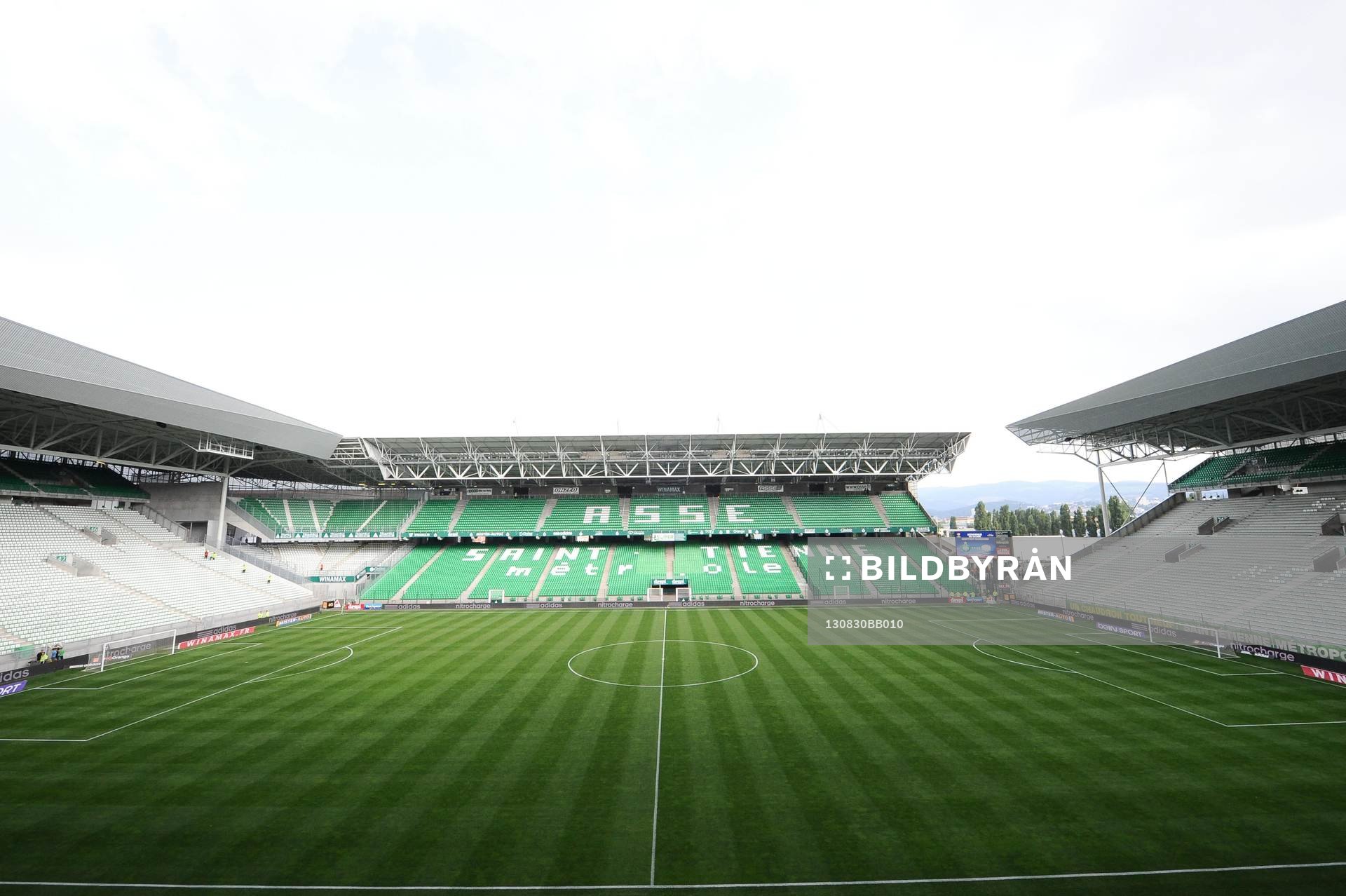 Fotboll, Kval till Europa League, Saint Etienne - Esbjerg FB: ILLUSTRATION / STADE GEOFFROY GUICHARD - 29.08.2013 - Saint Etienne / Esbjerg FB - Europa League 2013