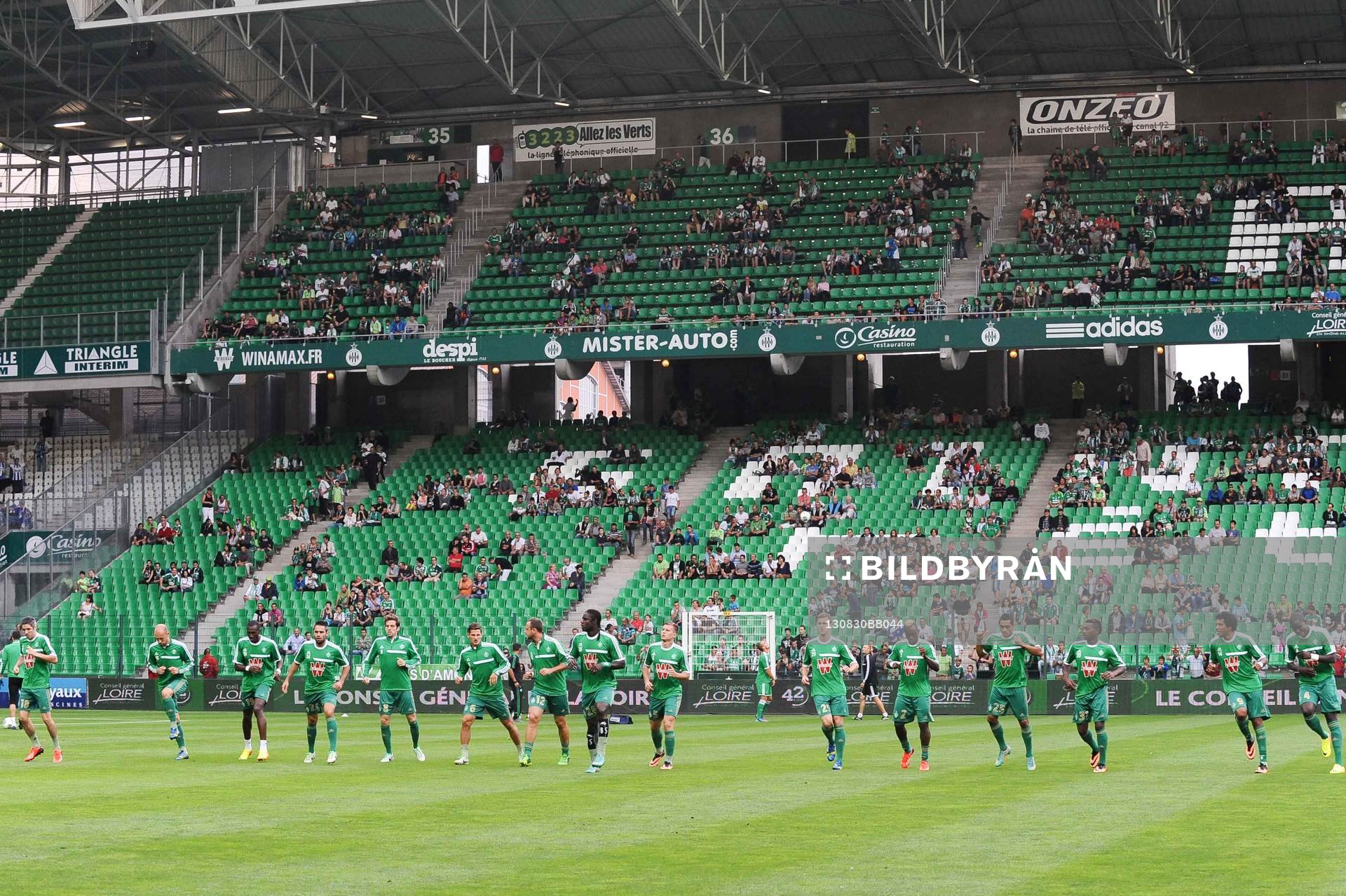 Fotboll, Kval till Europa League, Saint Etienne - Esbjerg