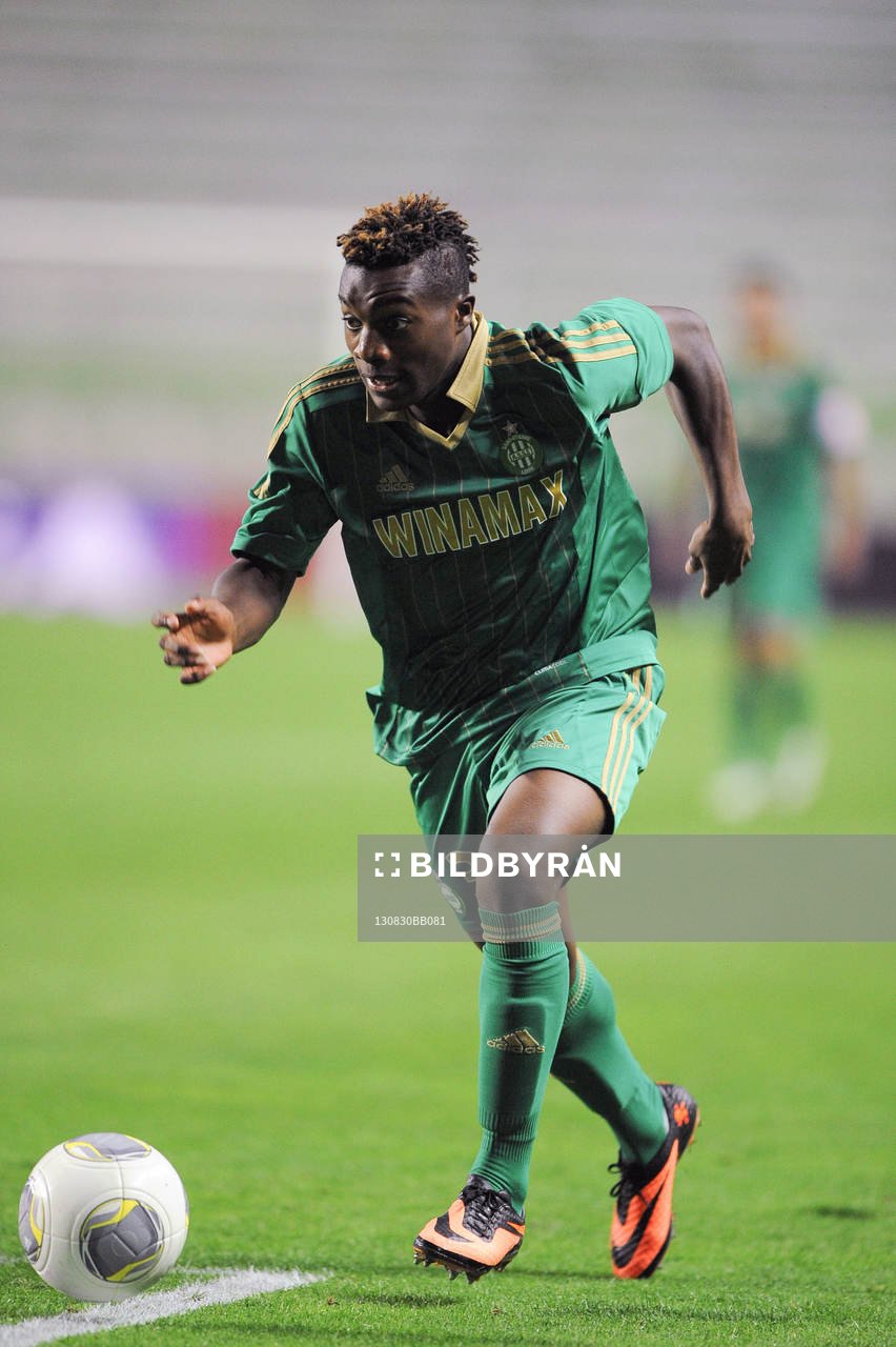 Fotboll, Kval till Europa League, Saint Etienne - Esbjerg FB: Allan SAINT MAXIMIN - 29.08.2013 - Saint Etienne / Esbjerg FB - Europa League 2013