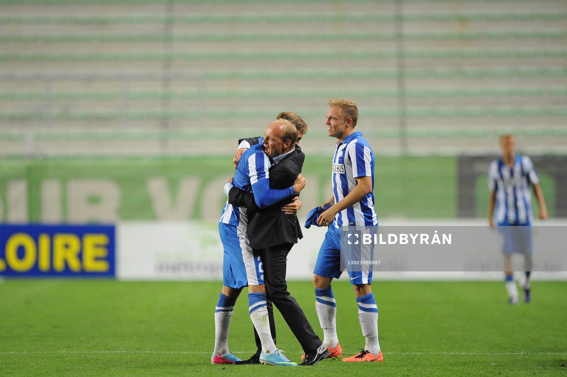 Fotboll, Kval till Europa League, Saint Etienne - Esbjerg FB: Niels FREDERIKSEN - 29.08.2013 - Saint Etienne / Esbjerg FB - Europa League 2013