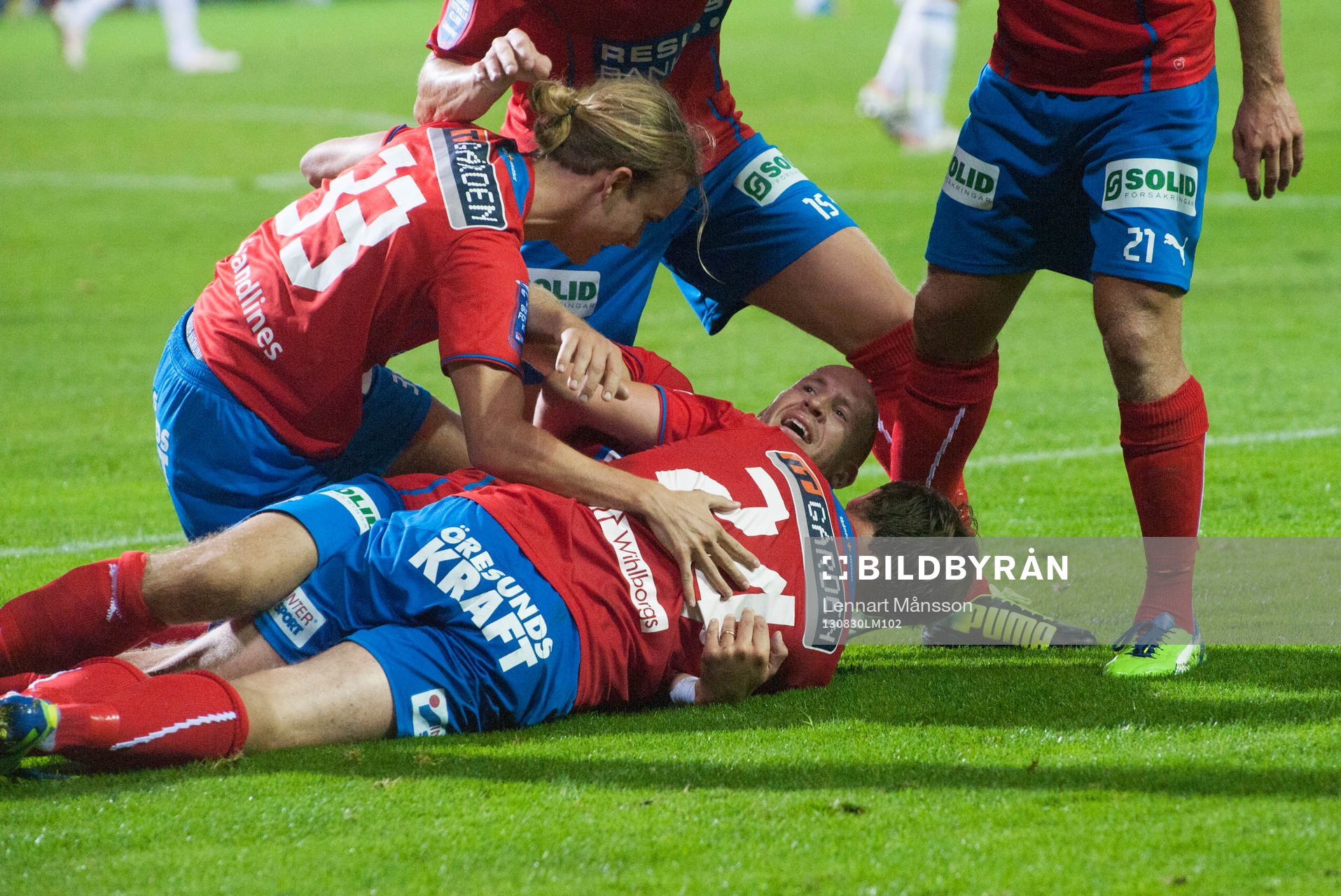 i den allsvenska matchen mellan Helsingborg och