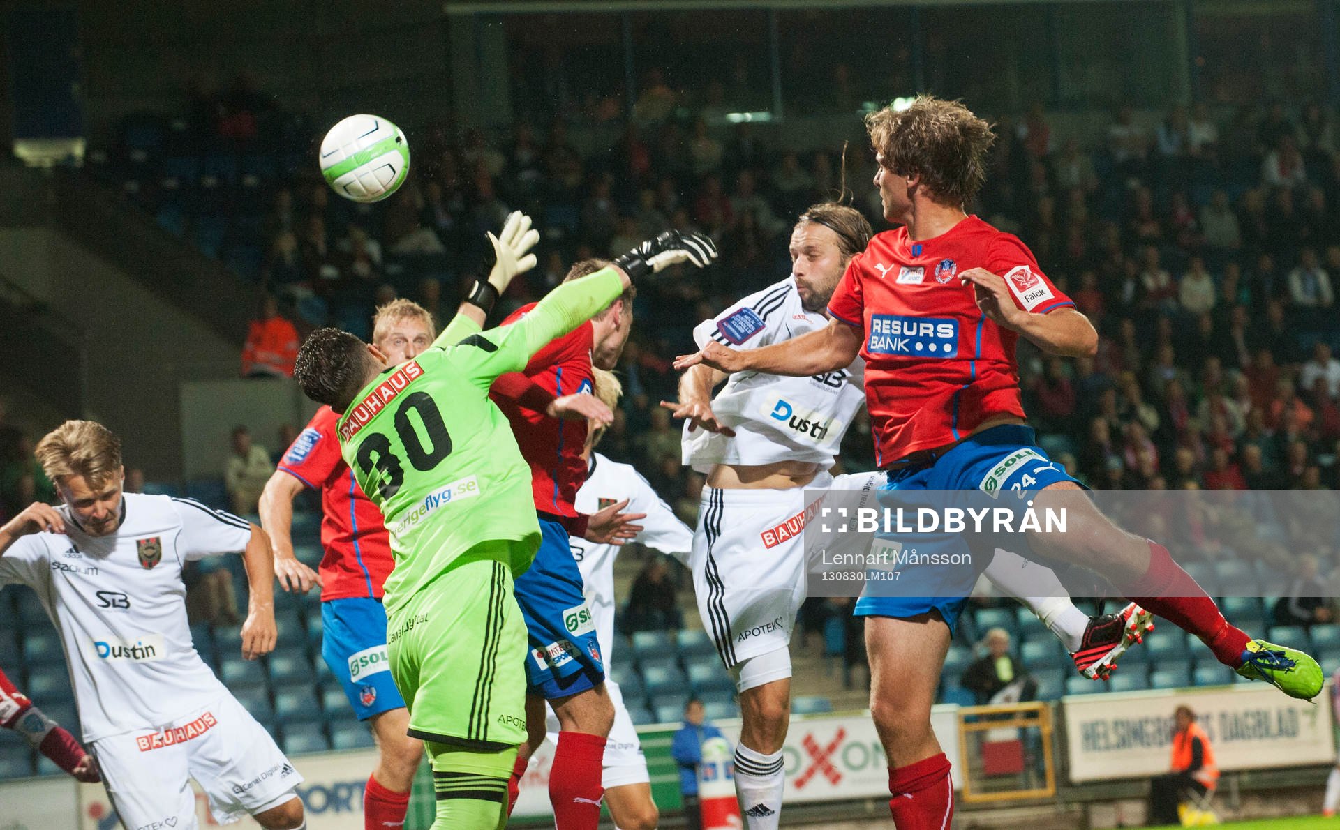 Erlend Hanstveit, Helsingborg, nickar och Ivo Vazgec,