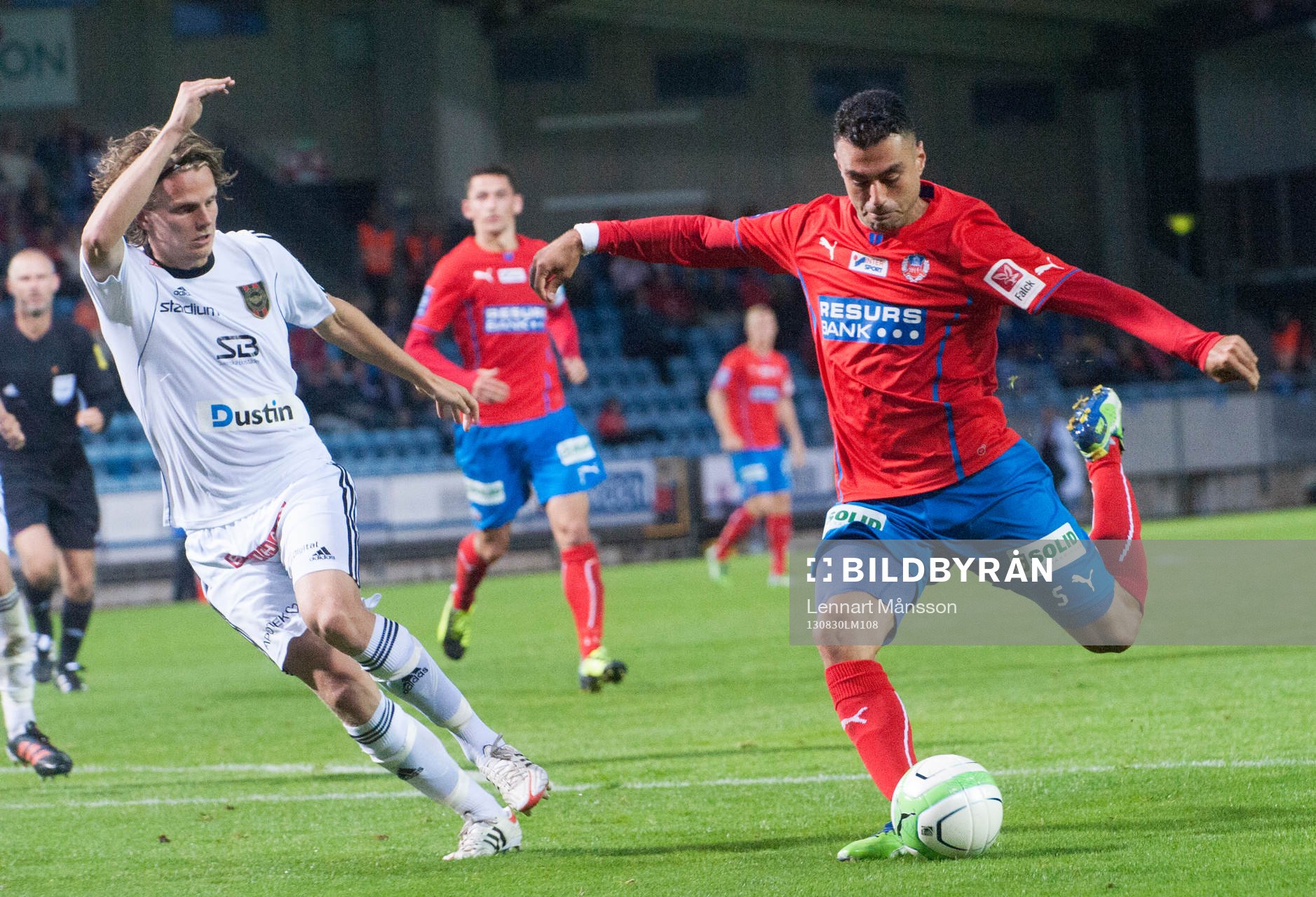Förspelet till 1-1, Imad Khalili, Helsingborg, skjuter