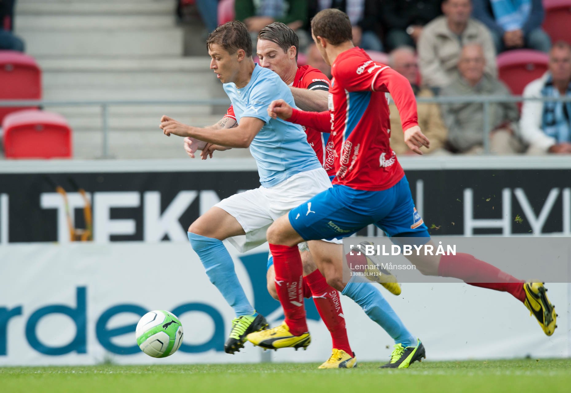 Simon Thern, Malmö, mot Johan Persson och Kenny Pavey,