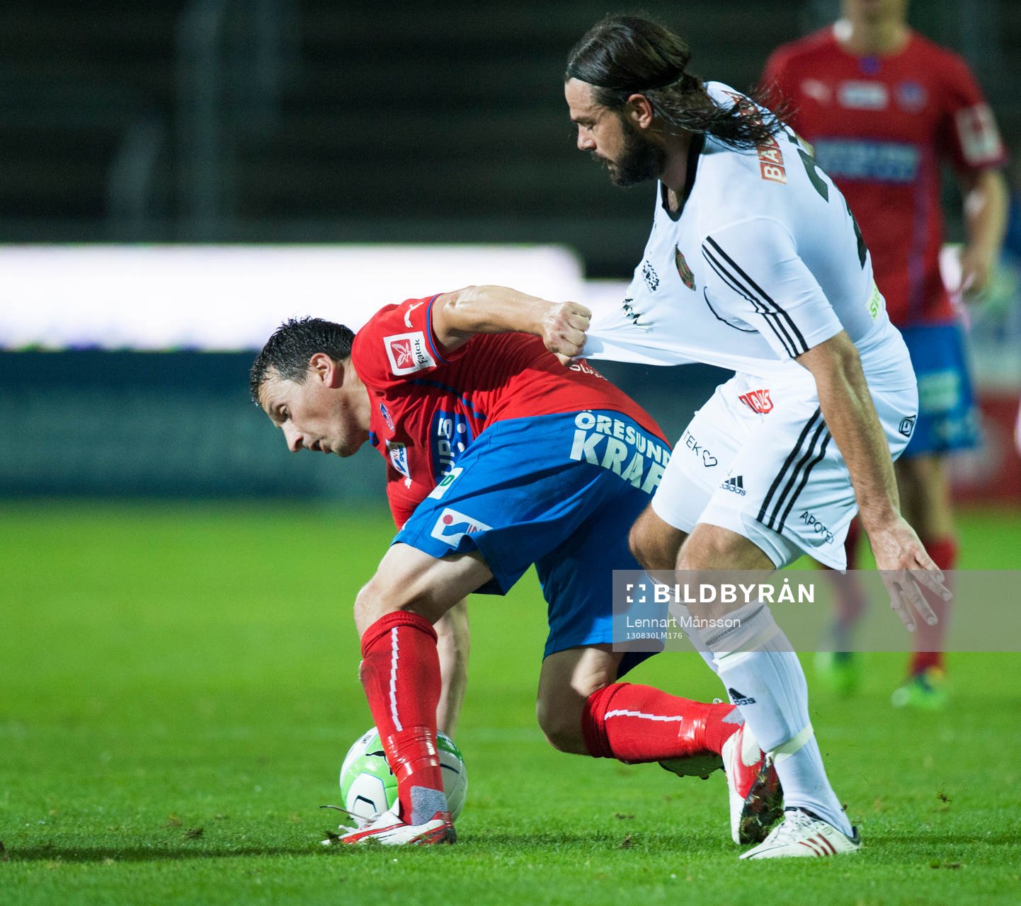 Tröjdragning, Ardian Gashi, Helsingborg drar Andreas