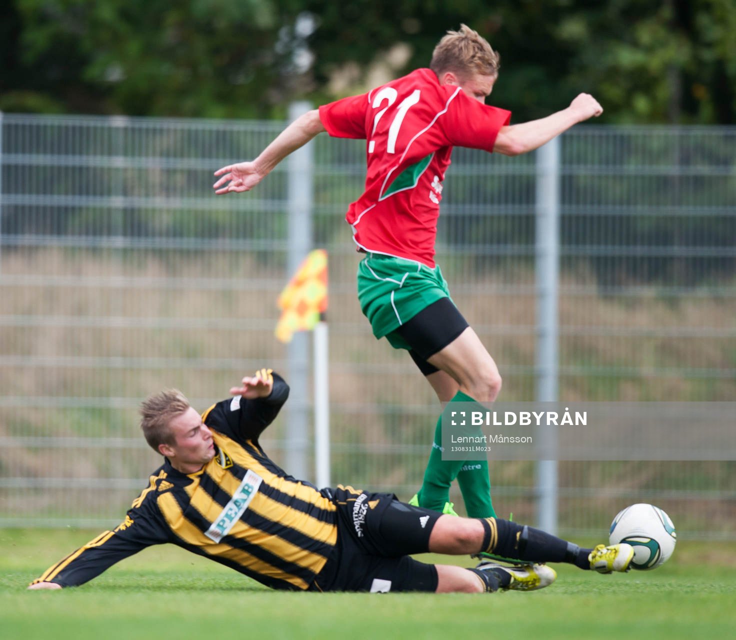 Glidtackling, Mattias Andersson, IFK Hässleholm