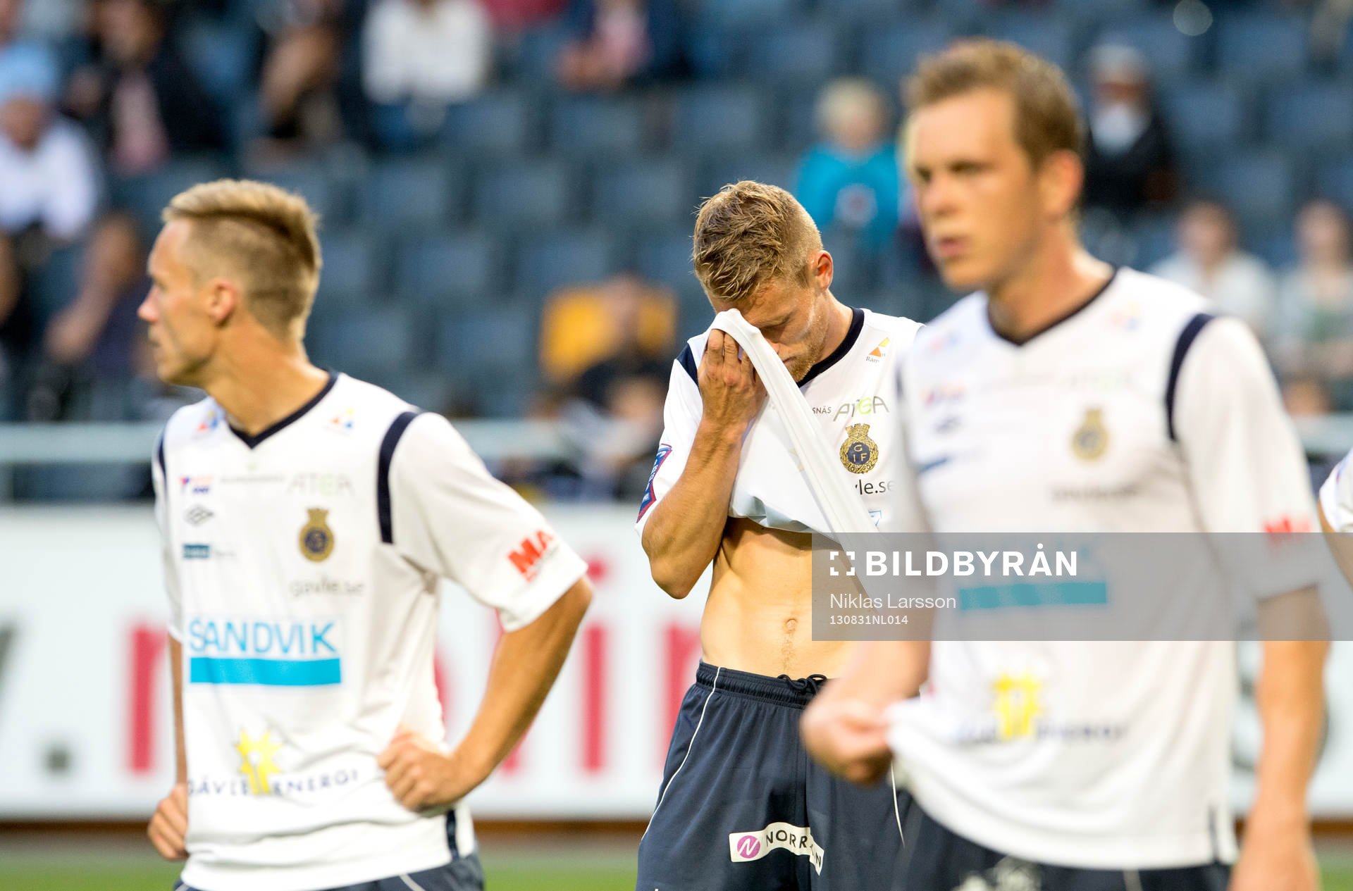 Anders Wikström, Gefle och de andra geflespelarna deppar