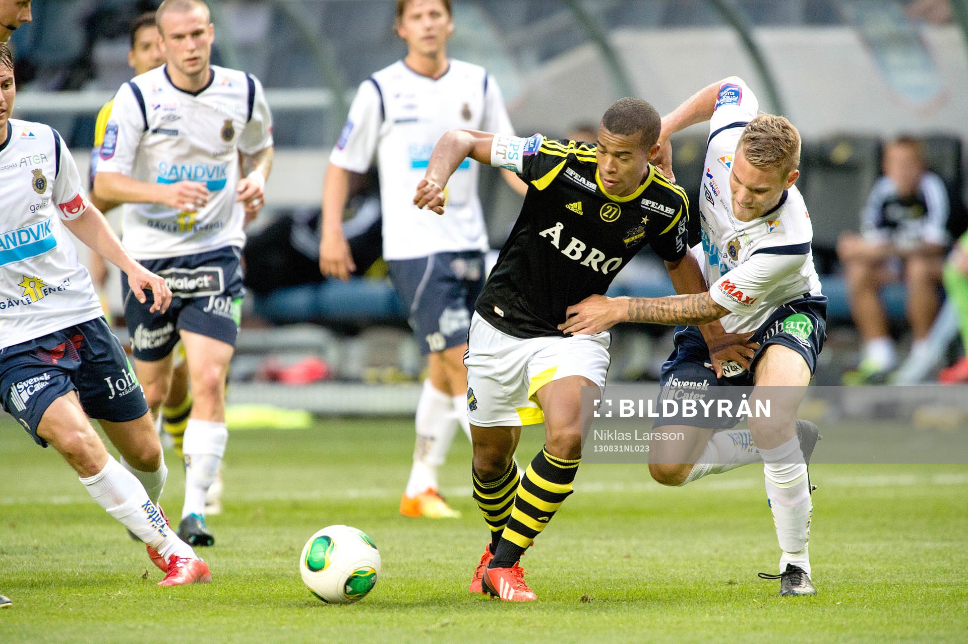 Robin Quaison, AIK och David Fällman, Gefle