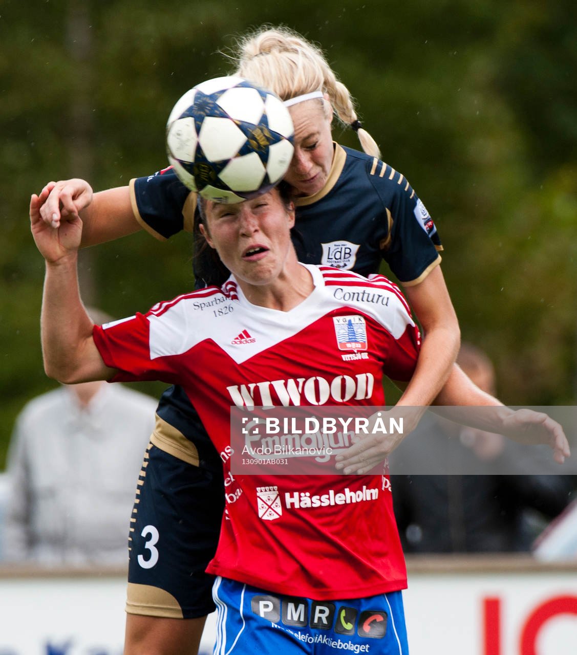 Jane Ross i nick duellen med Amanda Ilestedt