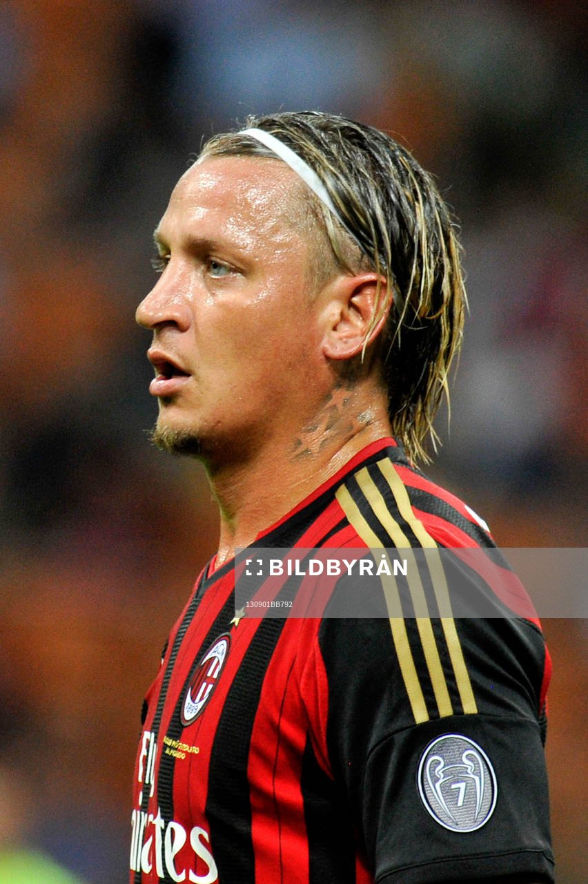  Fotboll, Serie A, Milan - Cagliari: Philippe Mexes  - 01.09.2013 - Milan AC / Cagliari - 2eme journee de Serie A