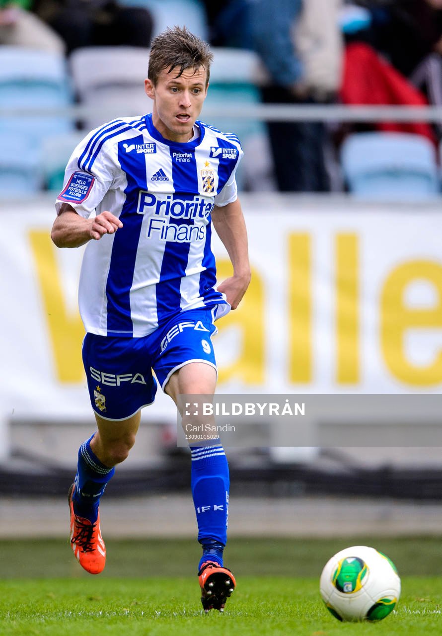 IFK Göteborgs Lasse Vibe med bollen