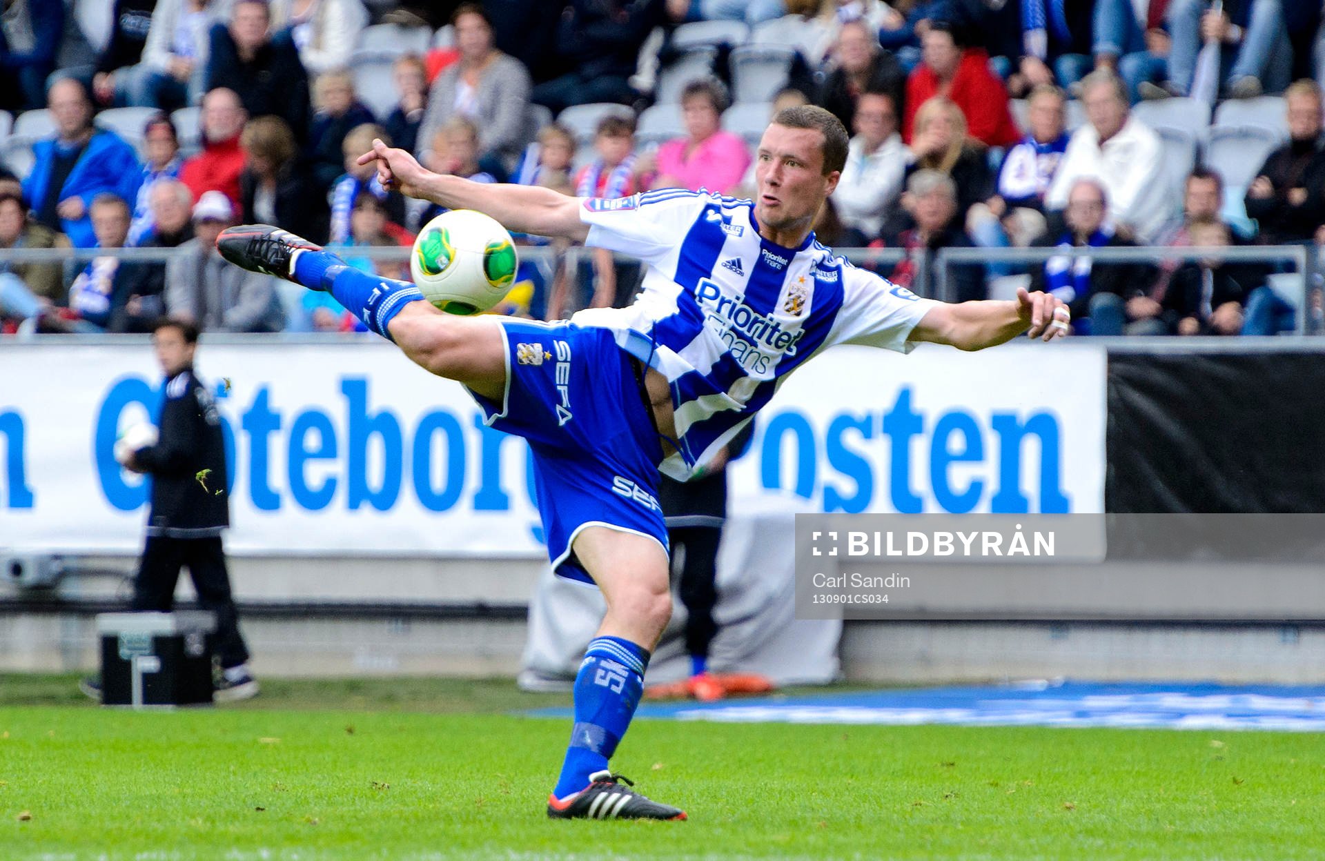 IFK Göteborgs Jakob Johansson laddar för skott