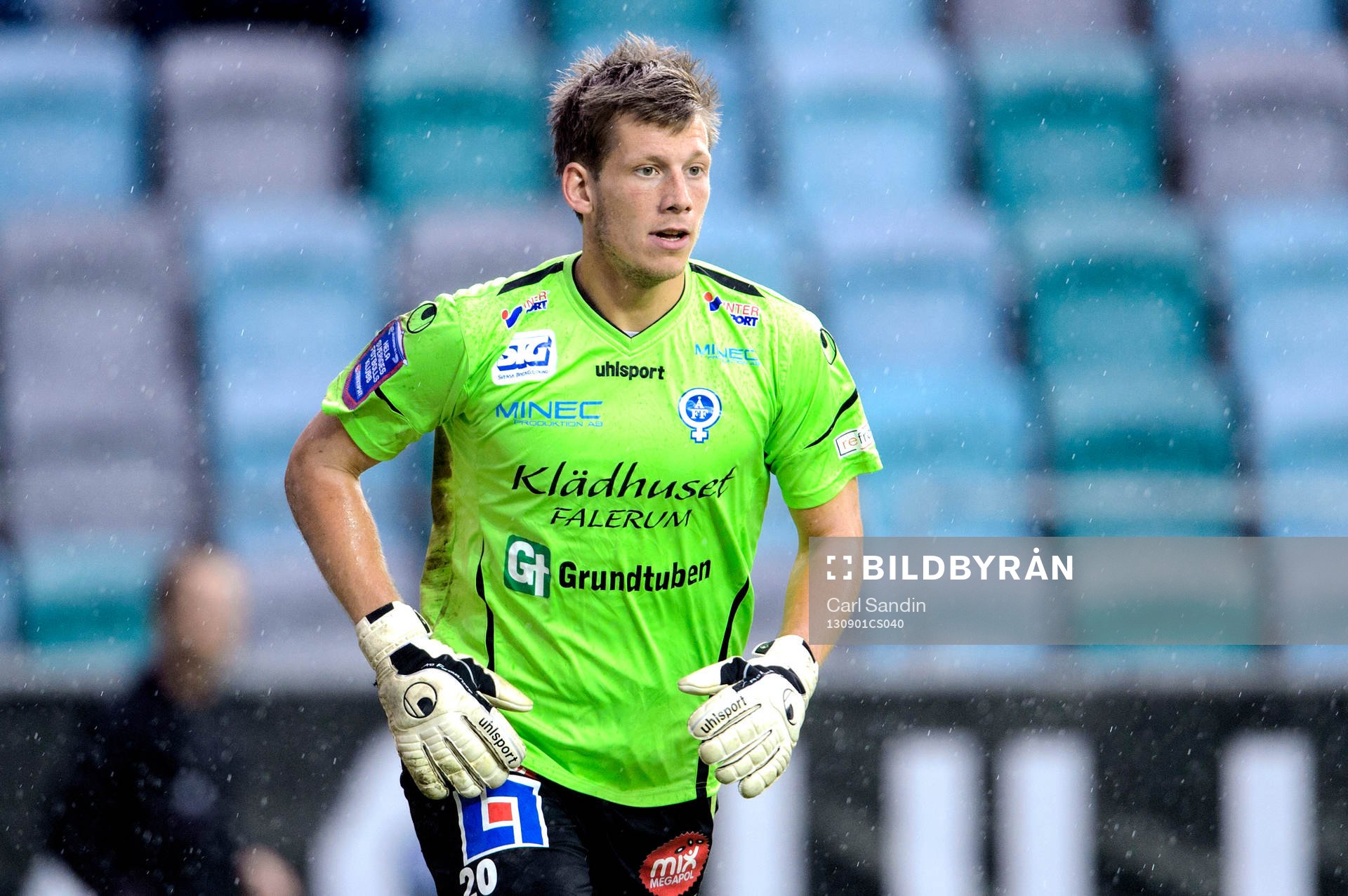 Åtvidabergs målvakt Gustav Jansson