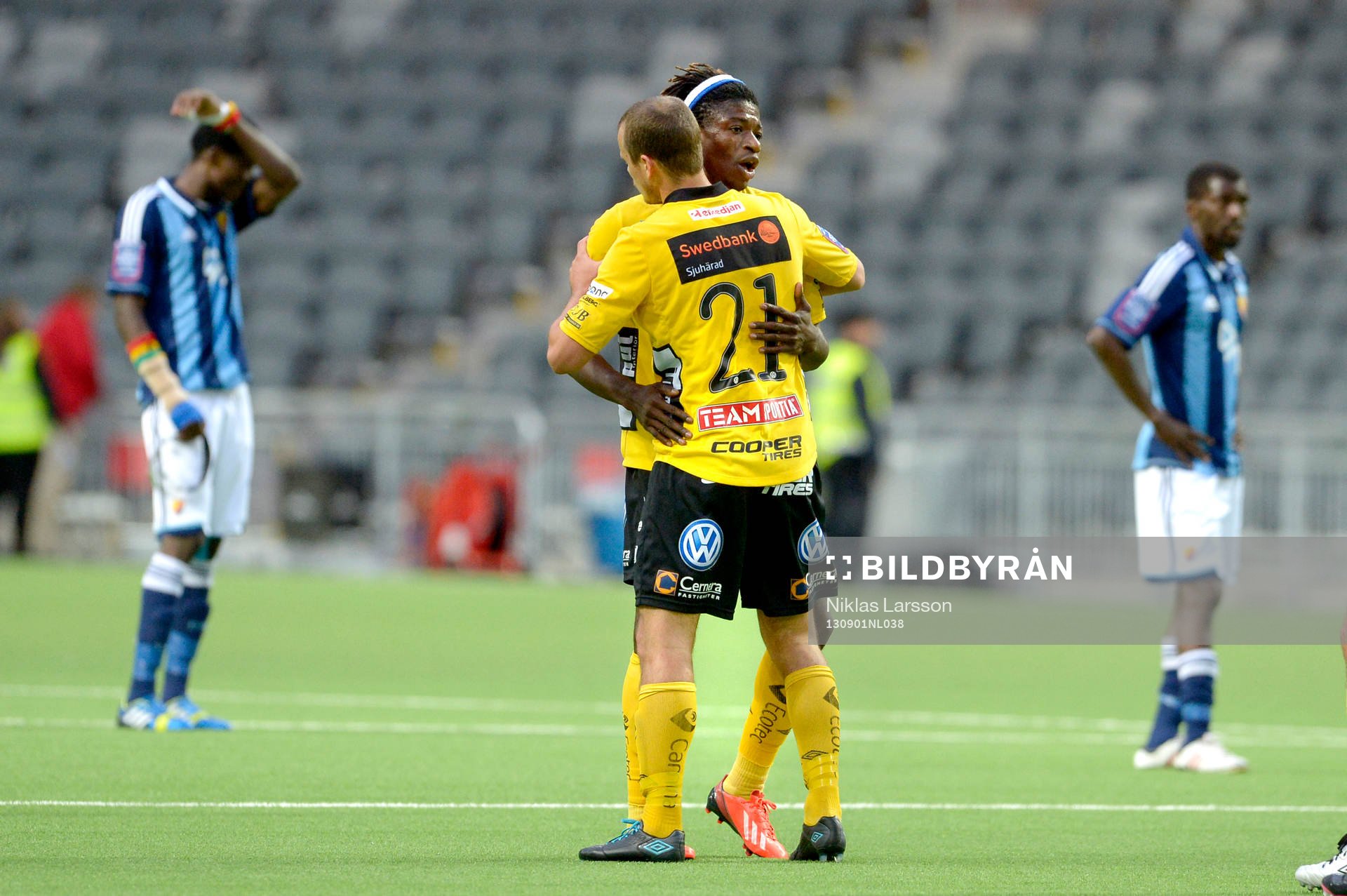 Mohamed Bangura, Elfsborg gratuleras