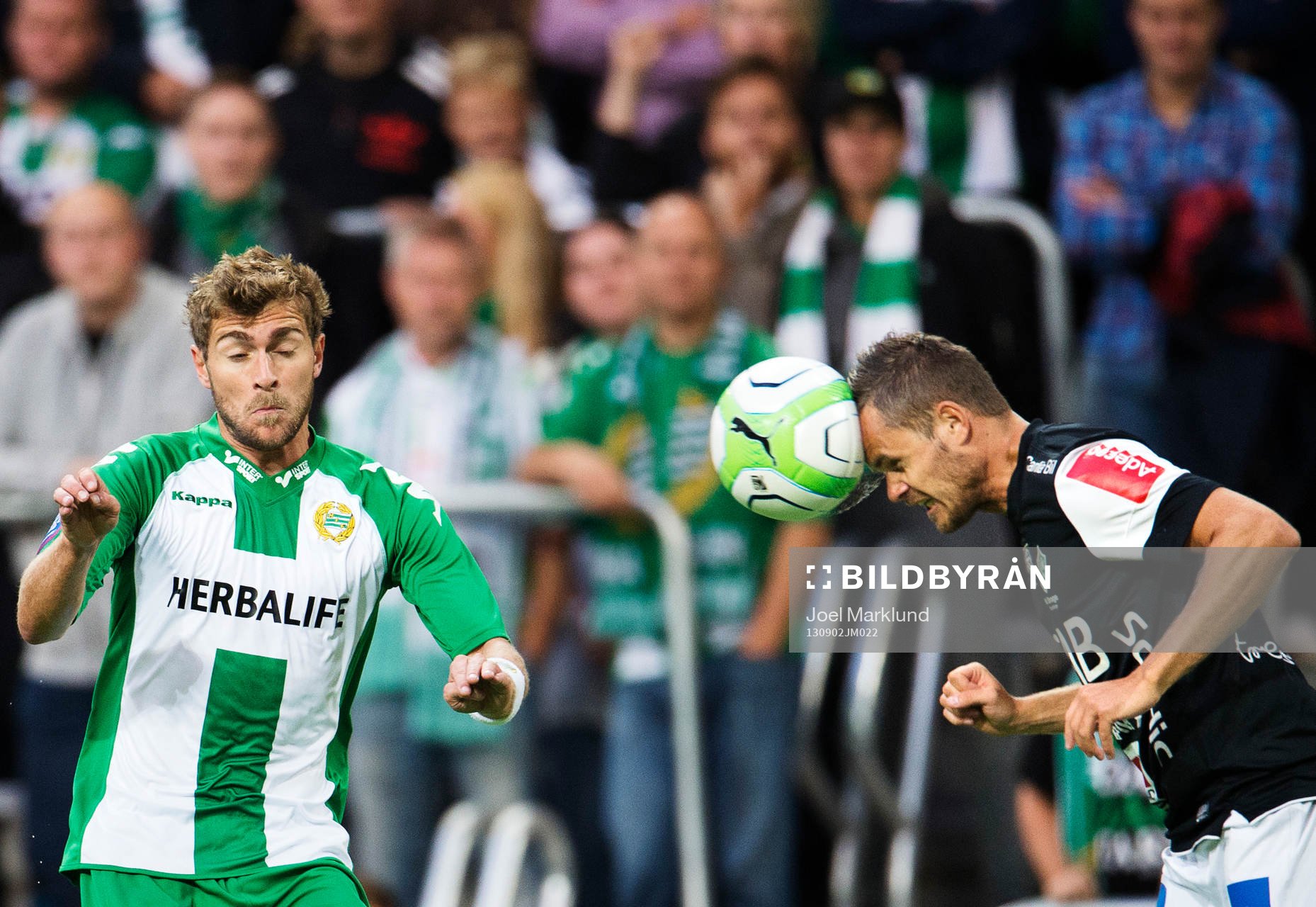 Hammarbys Christophe Lallet och Brages Johan Persson