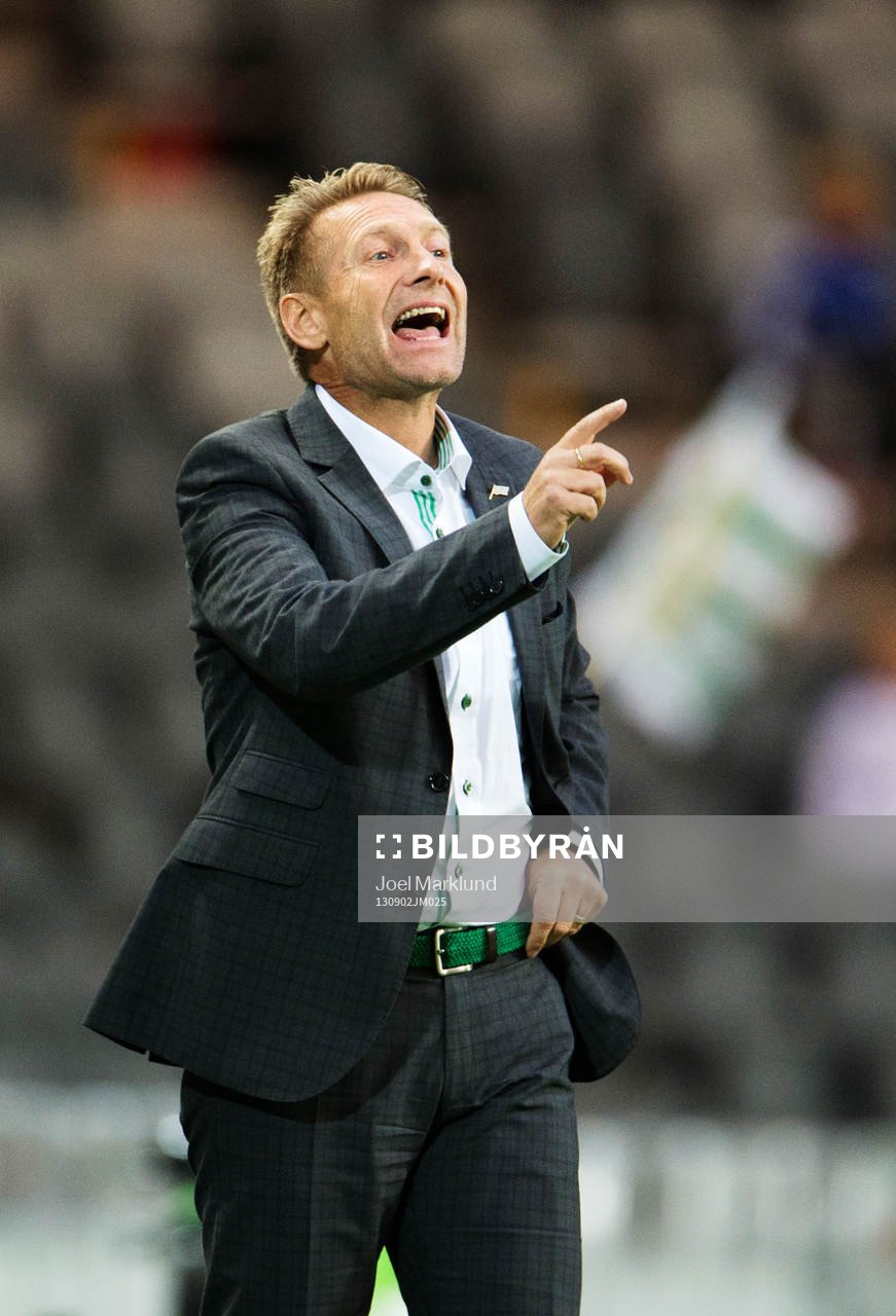 Hammarbys tränare Thomas Dennerby