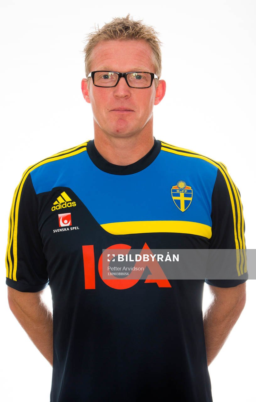 U21 Sveriges målvaktstränare Leif Troedsson