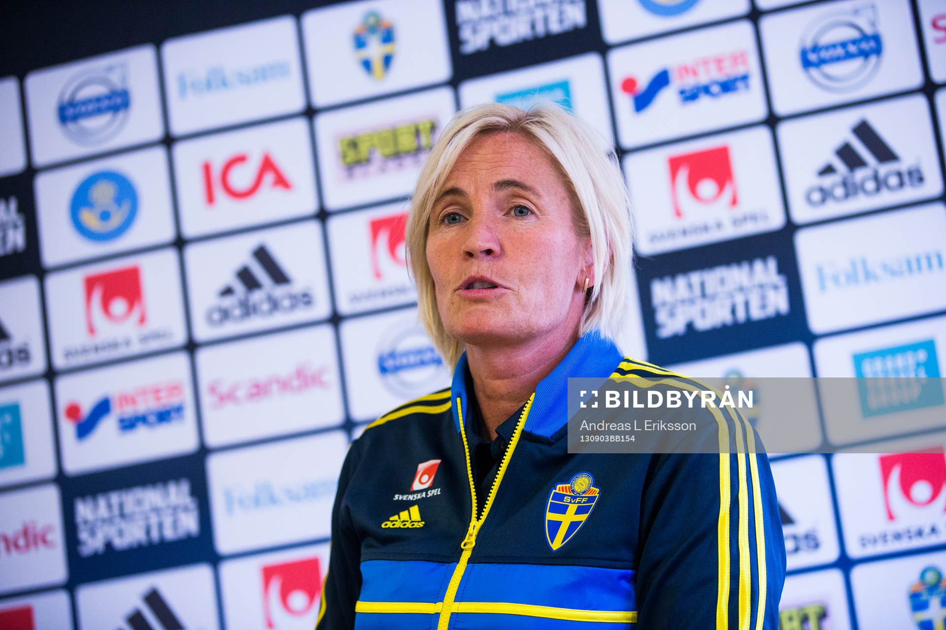 Sveriges assisterande förbundskapten Lilie Persson