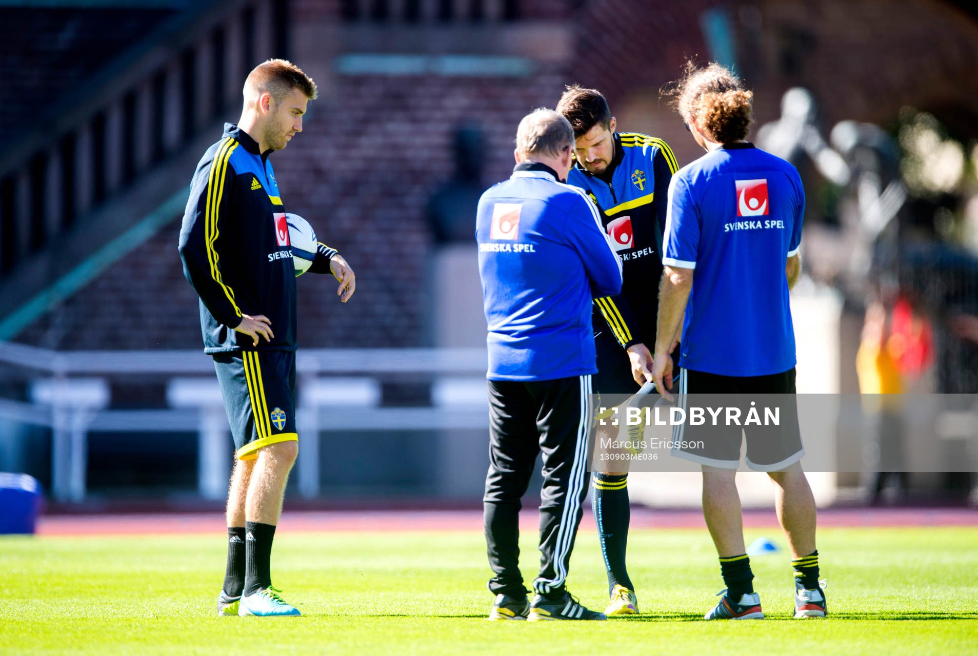 Sveriges läkare Leif Swärd och sjukgymnasten Richard