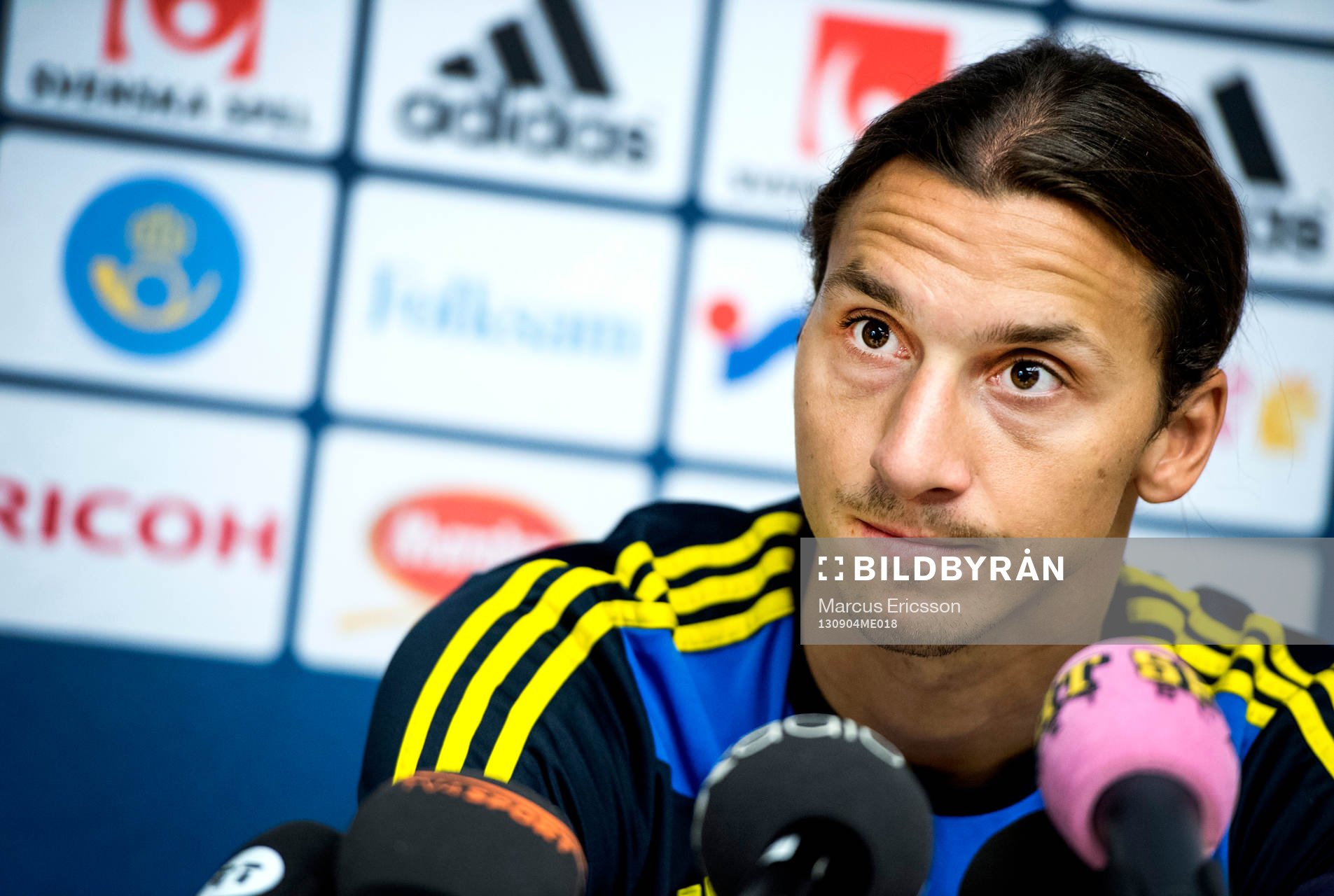 Sveriges Zlatan Ibrahimovic