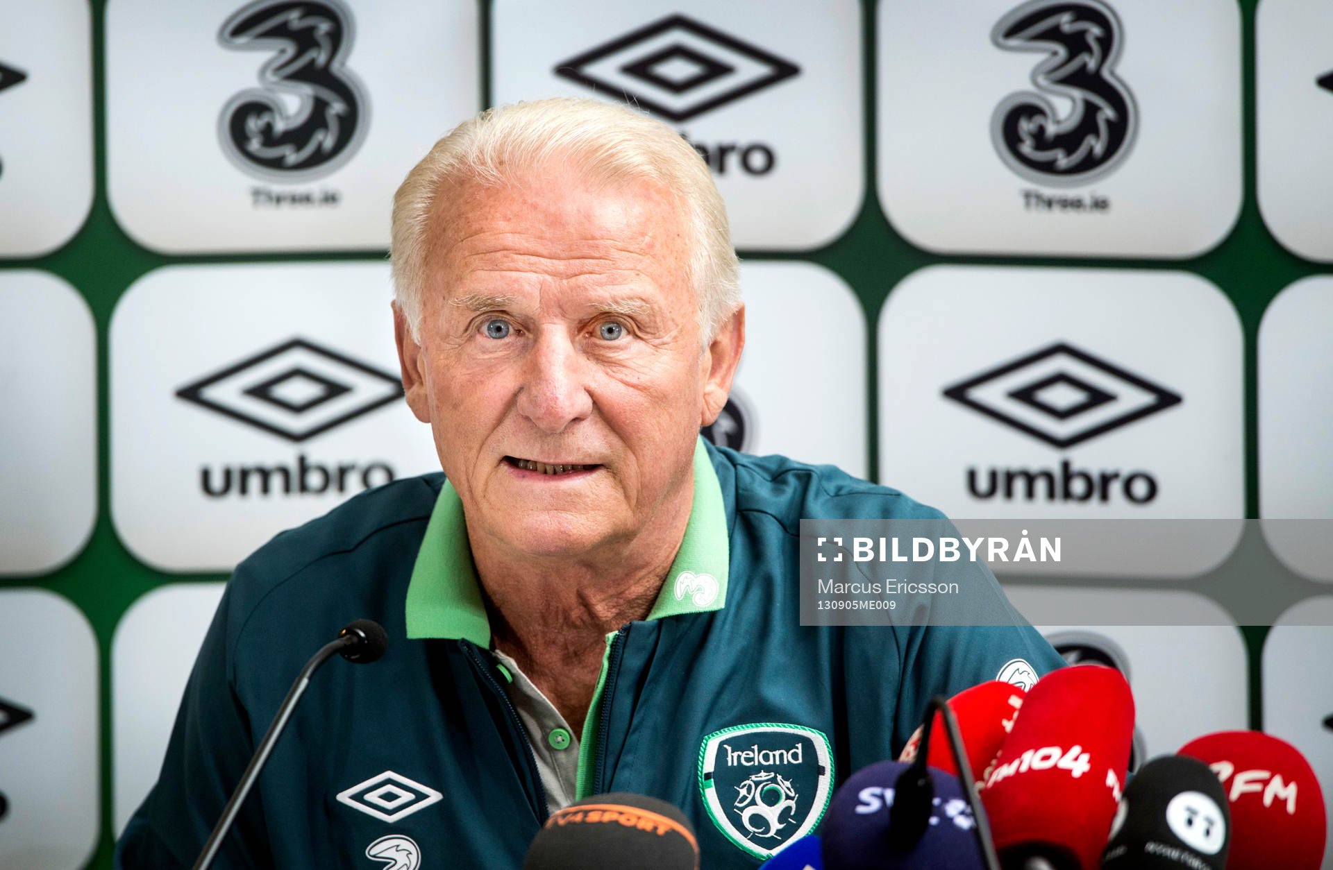 Irlands förbundskapten Giovanni Trapattoni